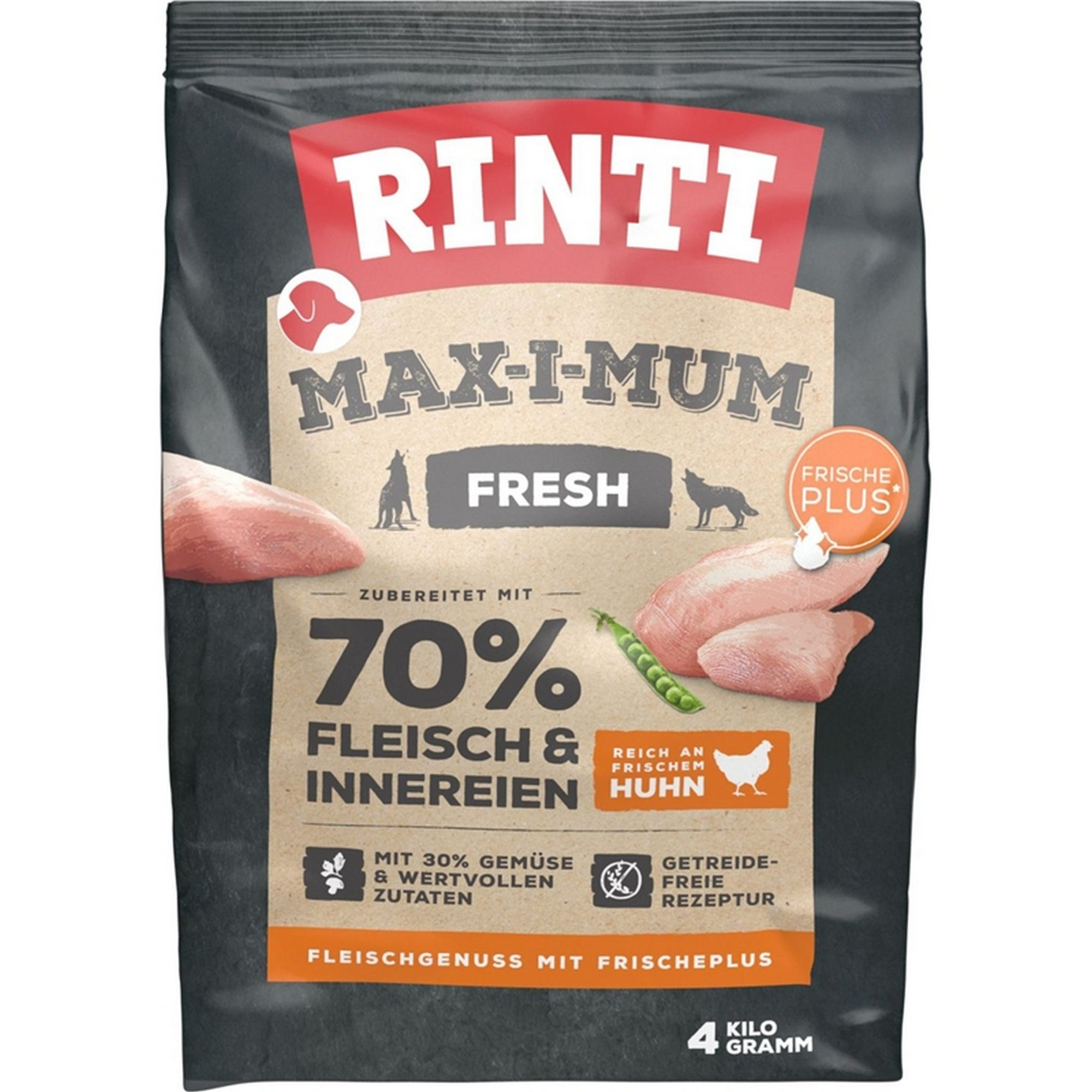 Hundefutter 'Max-i-mum' Huhn 4 kg