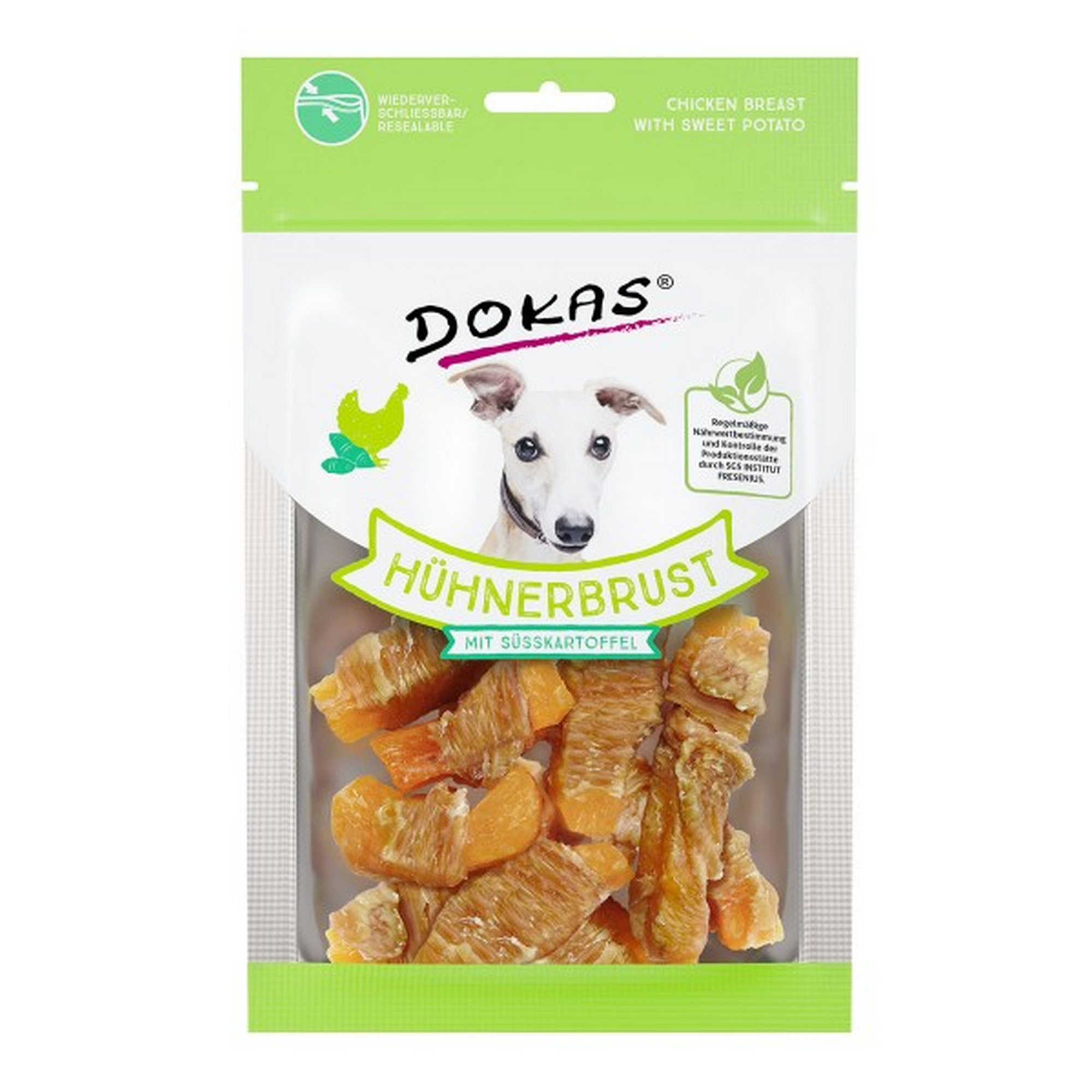 Hundesnack Hühnerbrust mit Süßkartoffel 70 g + product picture