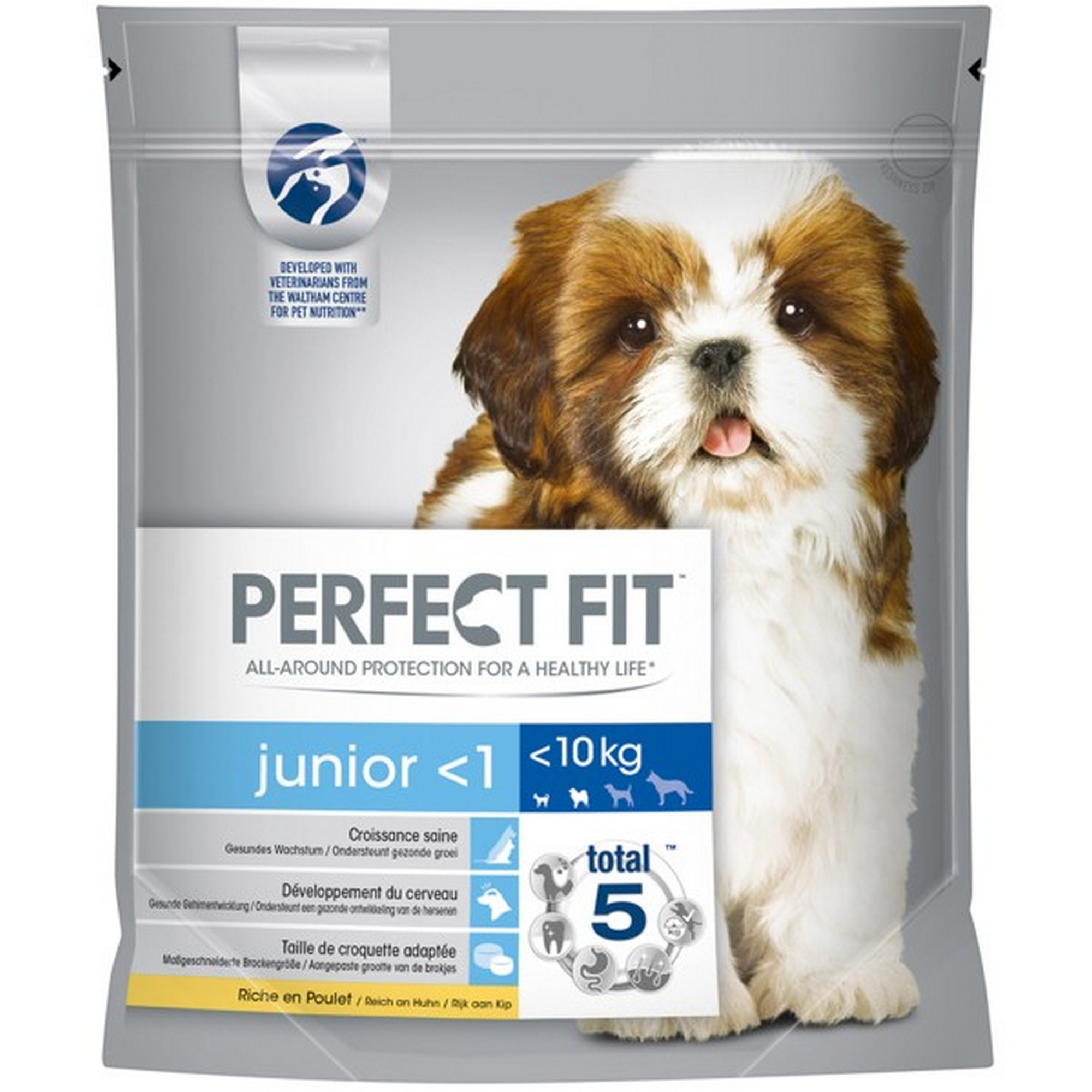 Hundetrockenfutter 'Junior -1' für kleine Hunde reich an Huhn 1,4 kg + product picture
