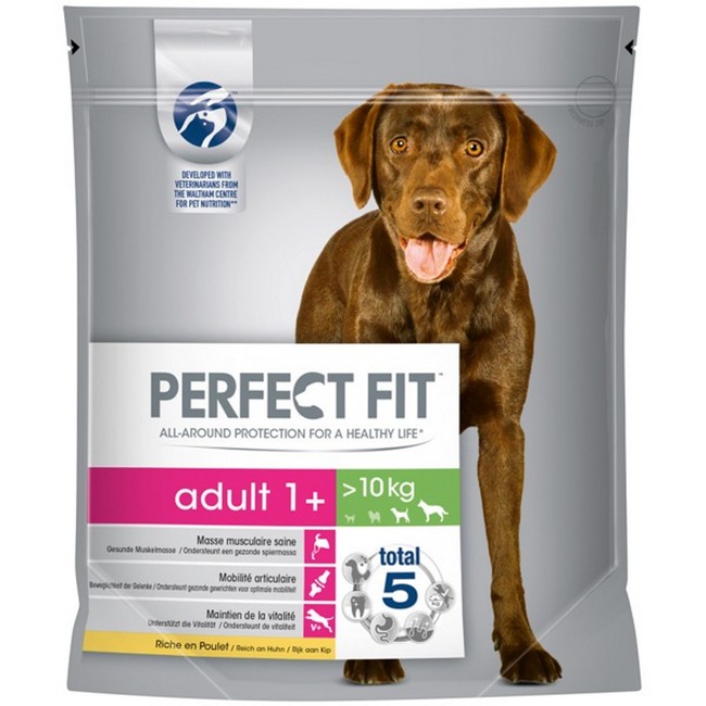 Bild von Hundetrockenfutter 'Adult 1+' für mittlere und große Hunde reich an Huhn 1,4 kg