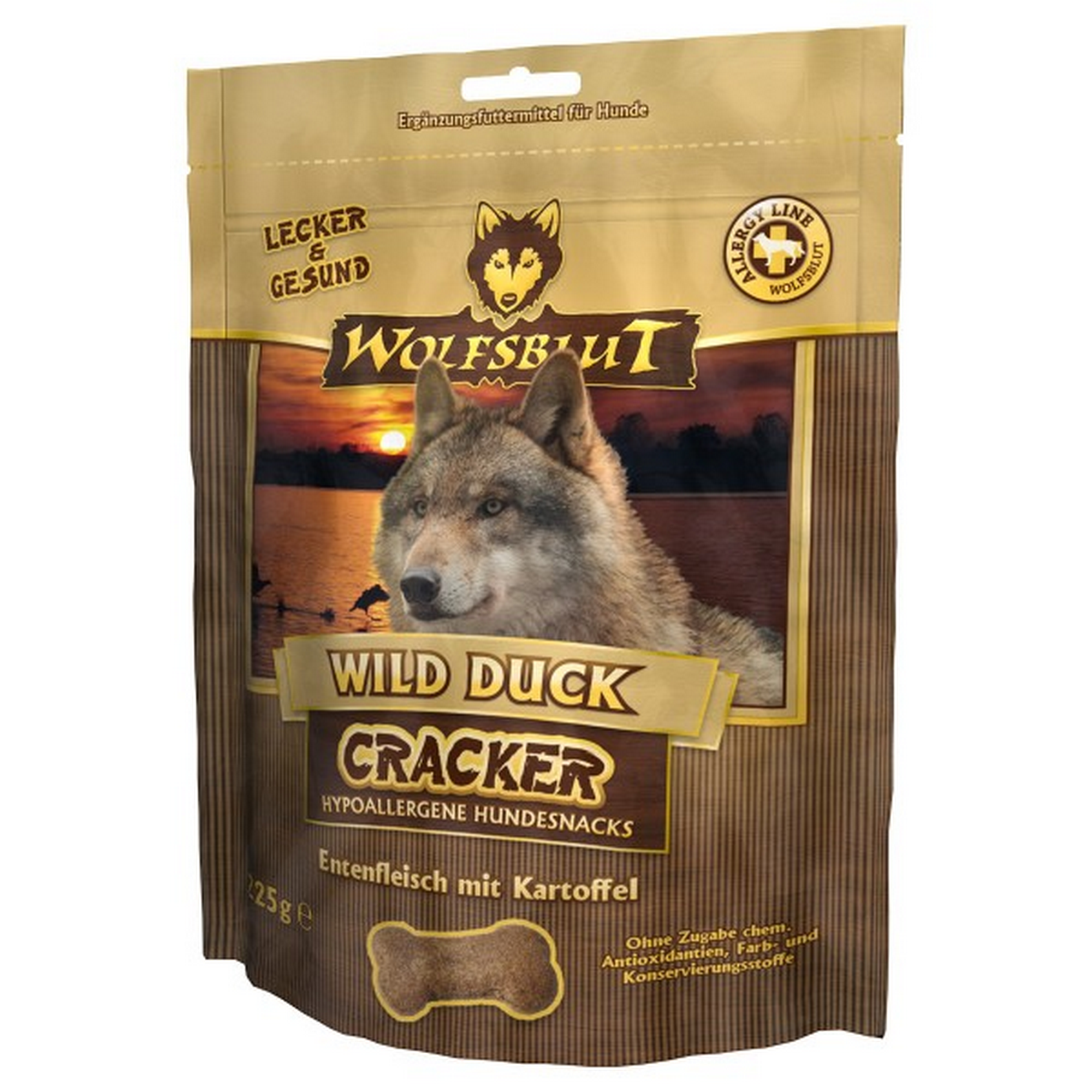 Hundesnack 'Wild Duck' Ente 225 g + product picture