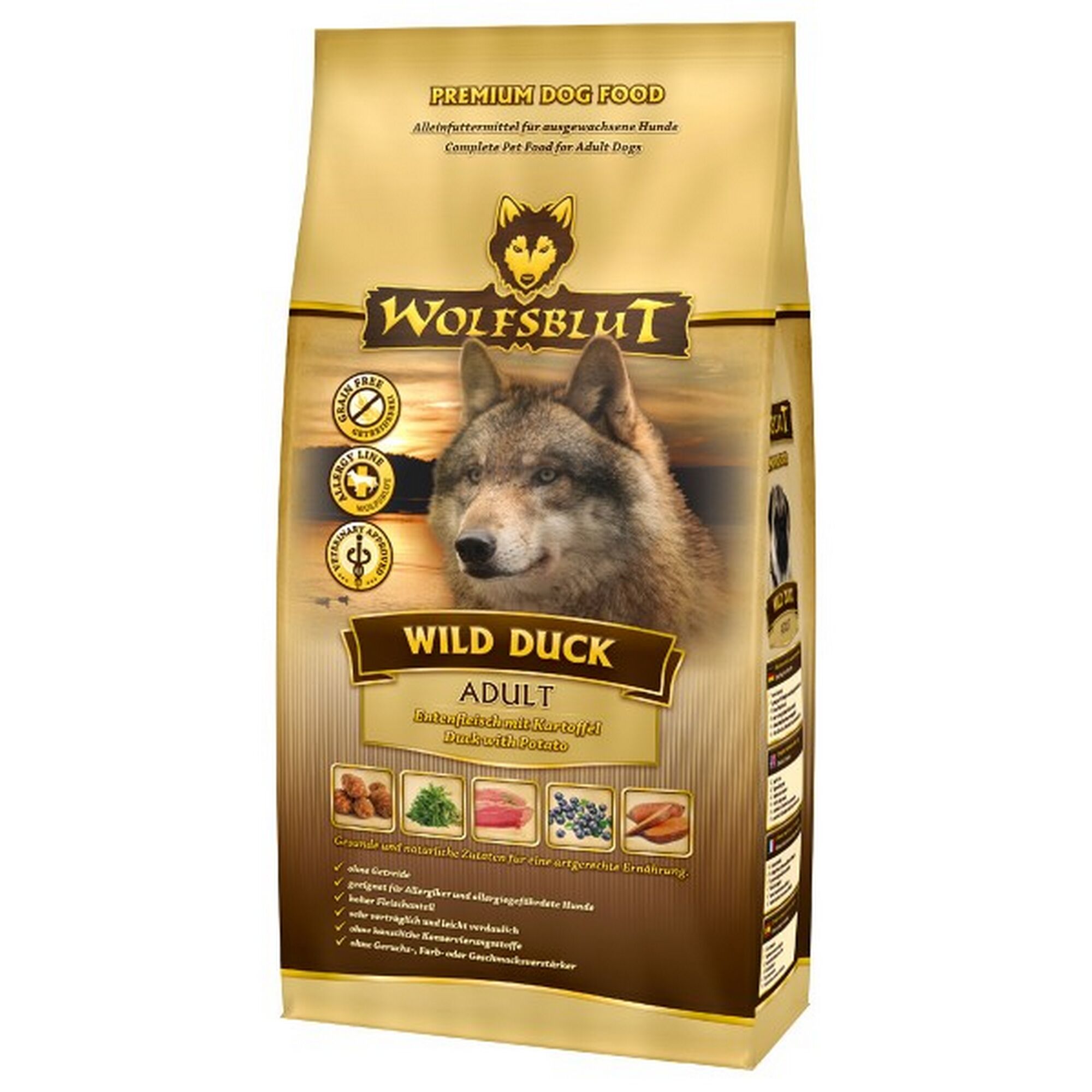 Wolfsblut Hundefutter Wild Duck Adult