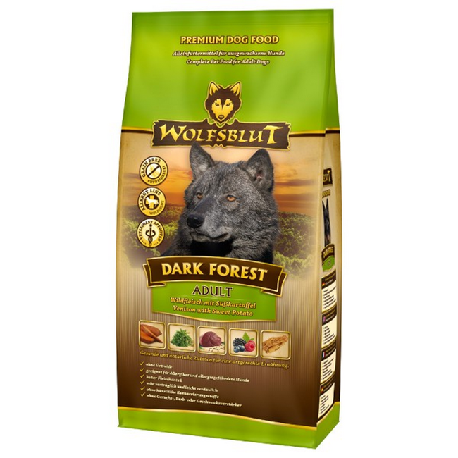 Bild von Hundetrockenfutter 'Dark Forest' Adult Wildfleisch 2000 g