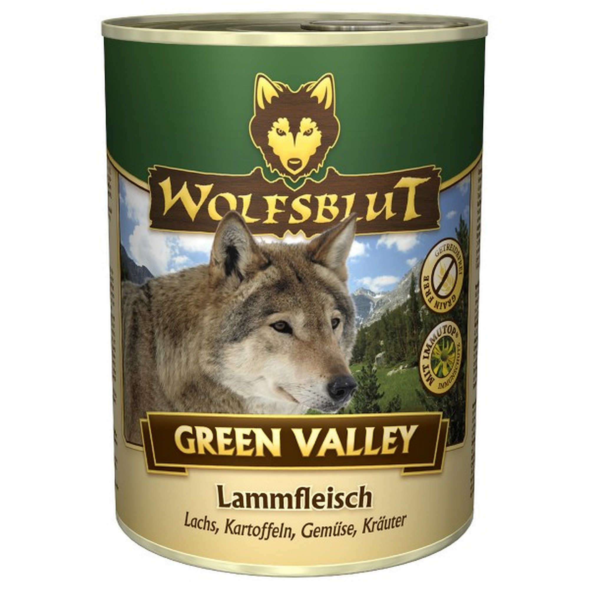 Hundenassfutter 'Green Valley' Adult/Senior Lammfleisch 395 g + product picture