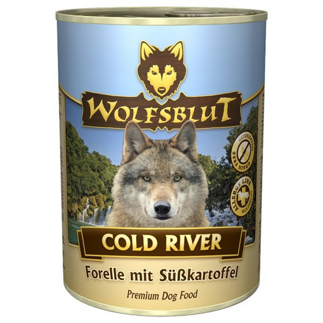 Bild von Hundenassfutter 'Cold River' Adult/Senior Forelle 395 g