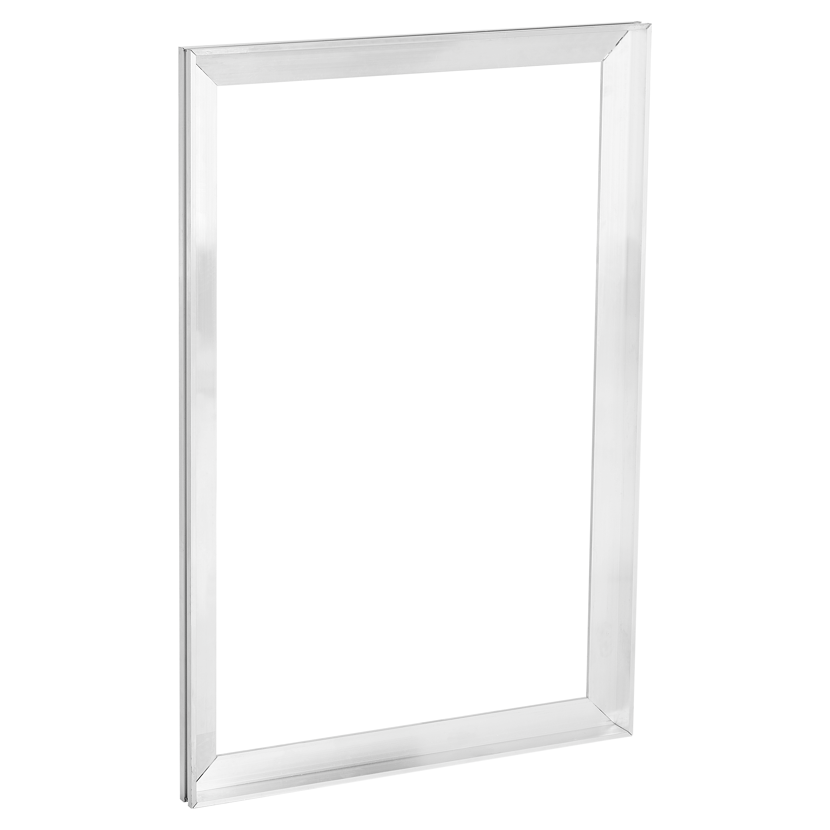 Winkelrahmen Aluminium silbern 40 x 60 cm