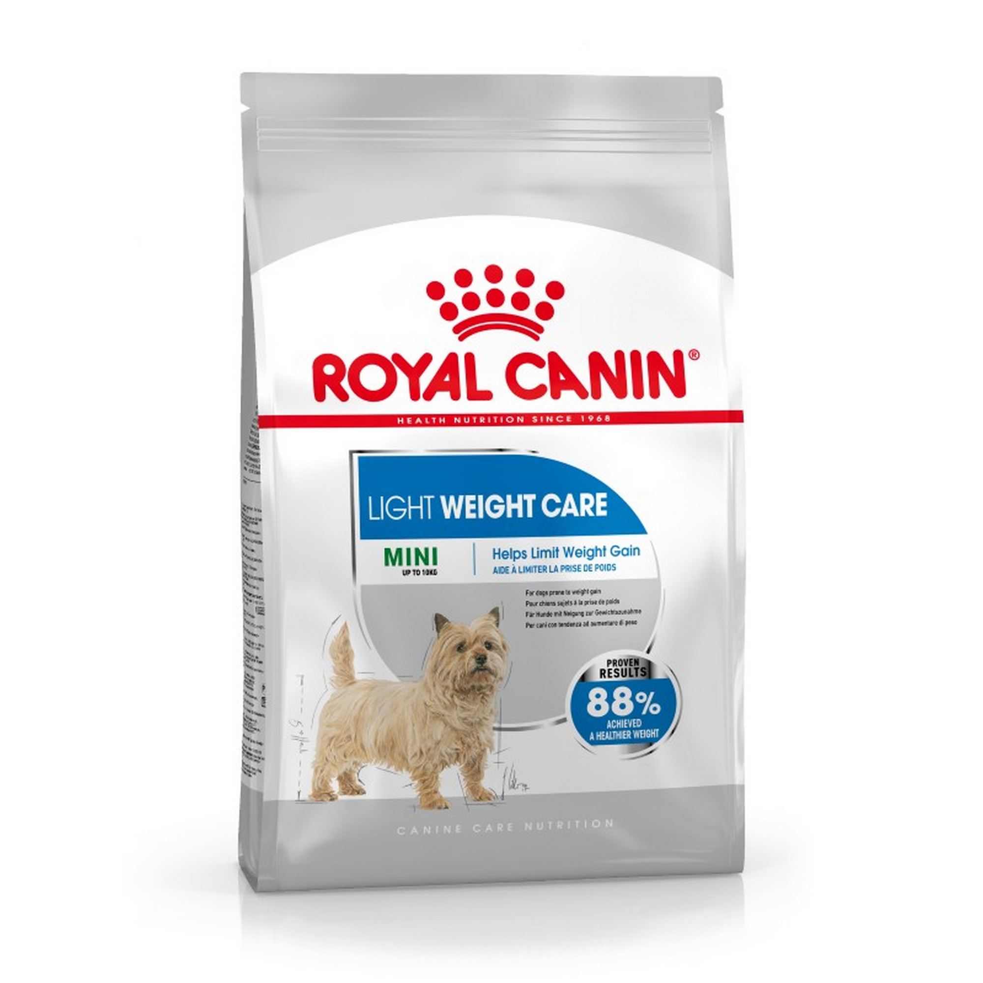 Hundetrockenfutter 'Mini Light Weight Adult' 3 kg