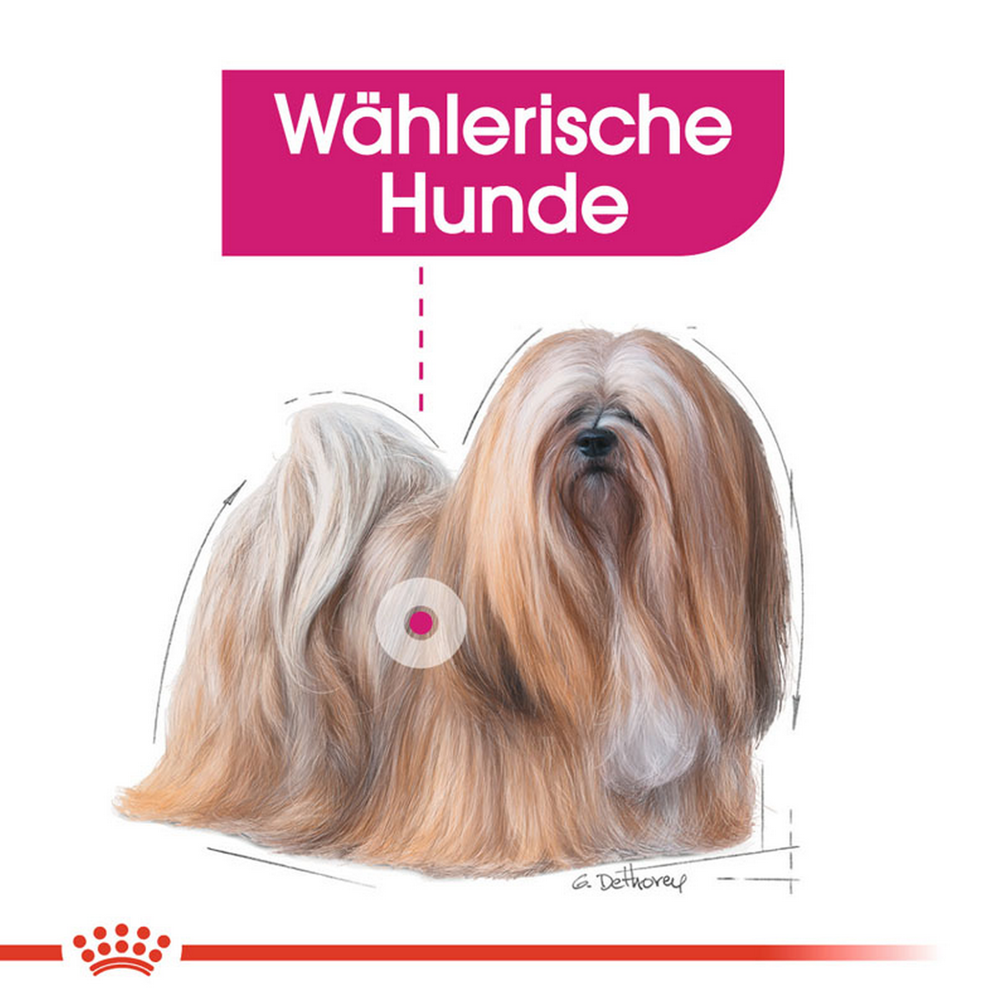 Hundetrockenfutter 'Mini Exigent Adult' 3 kg
