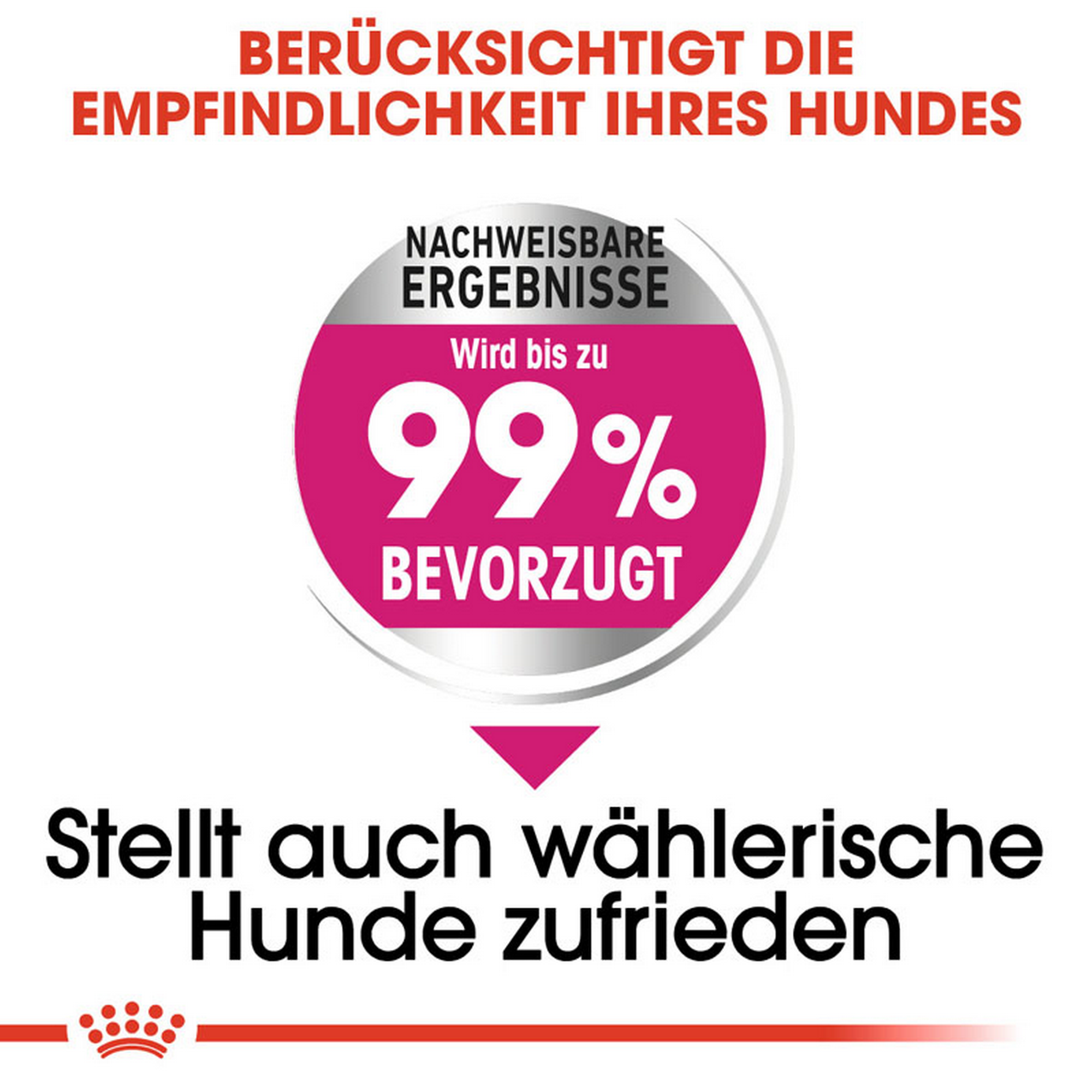 Hundetrockenfutter 'Mini Exigent Adult' 3 kg