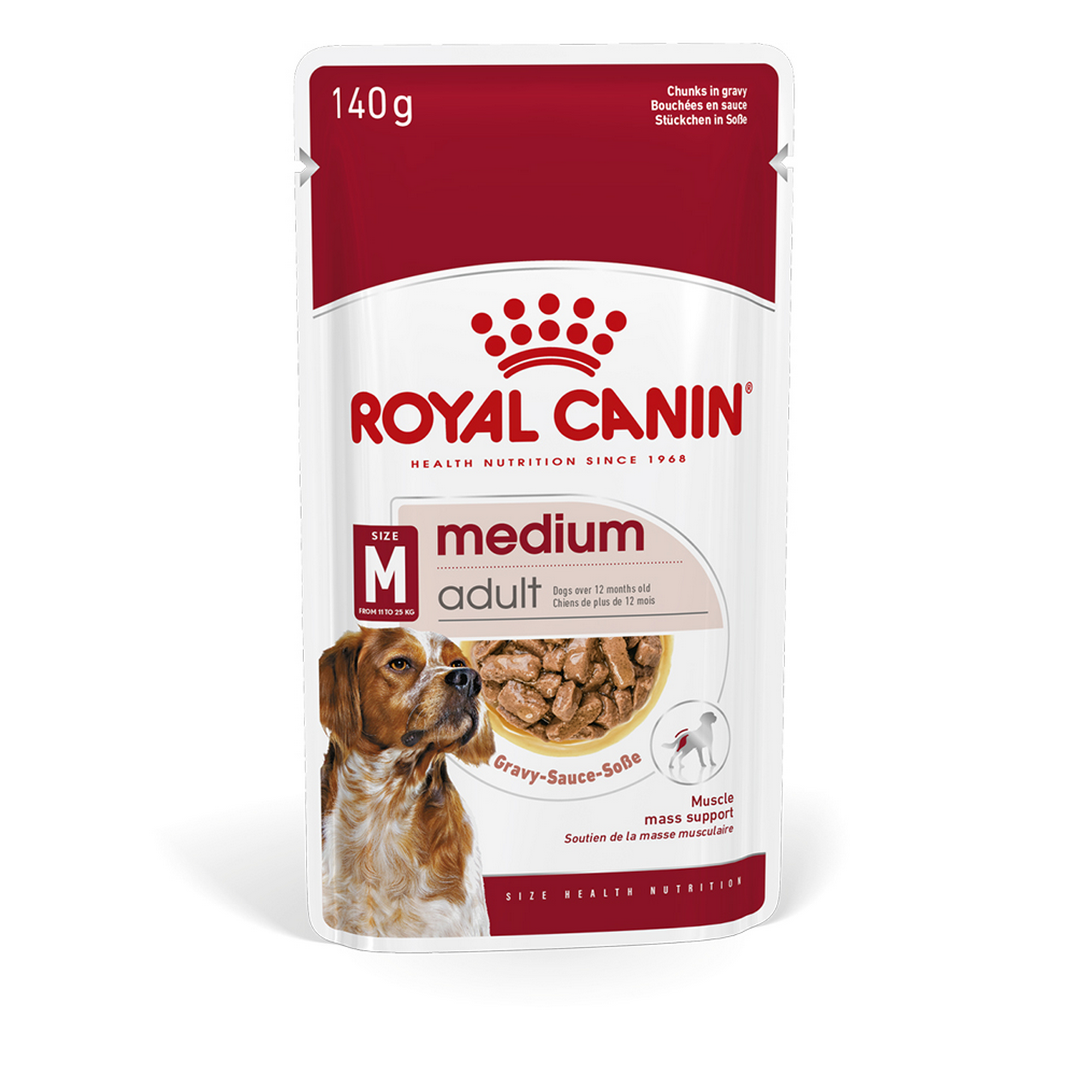 Hundetrockenfutter 'Medium Adult' 140 g