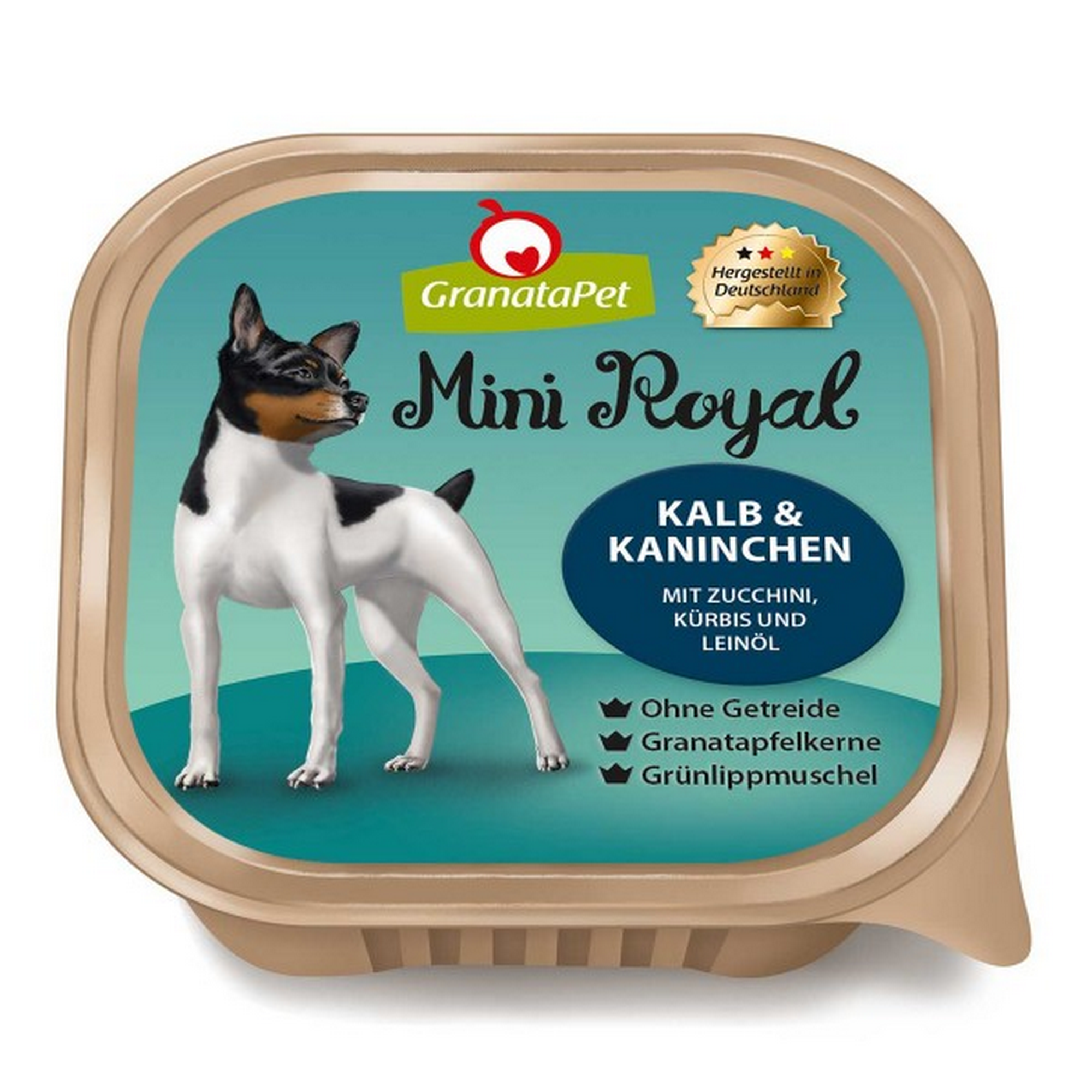 Hundenassfutter 'Mini Royal' Kalb und Kaninchen 150 g + product picture