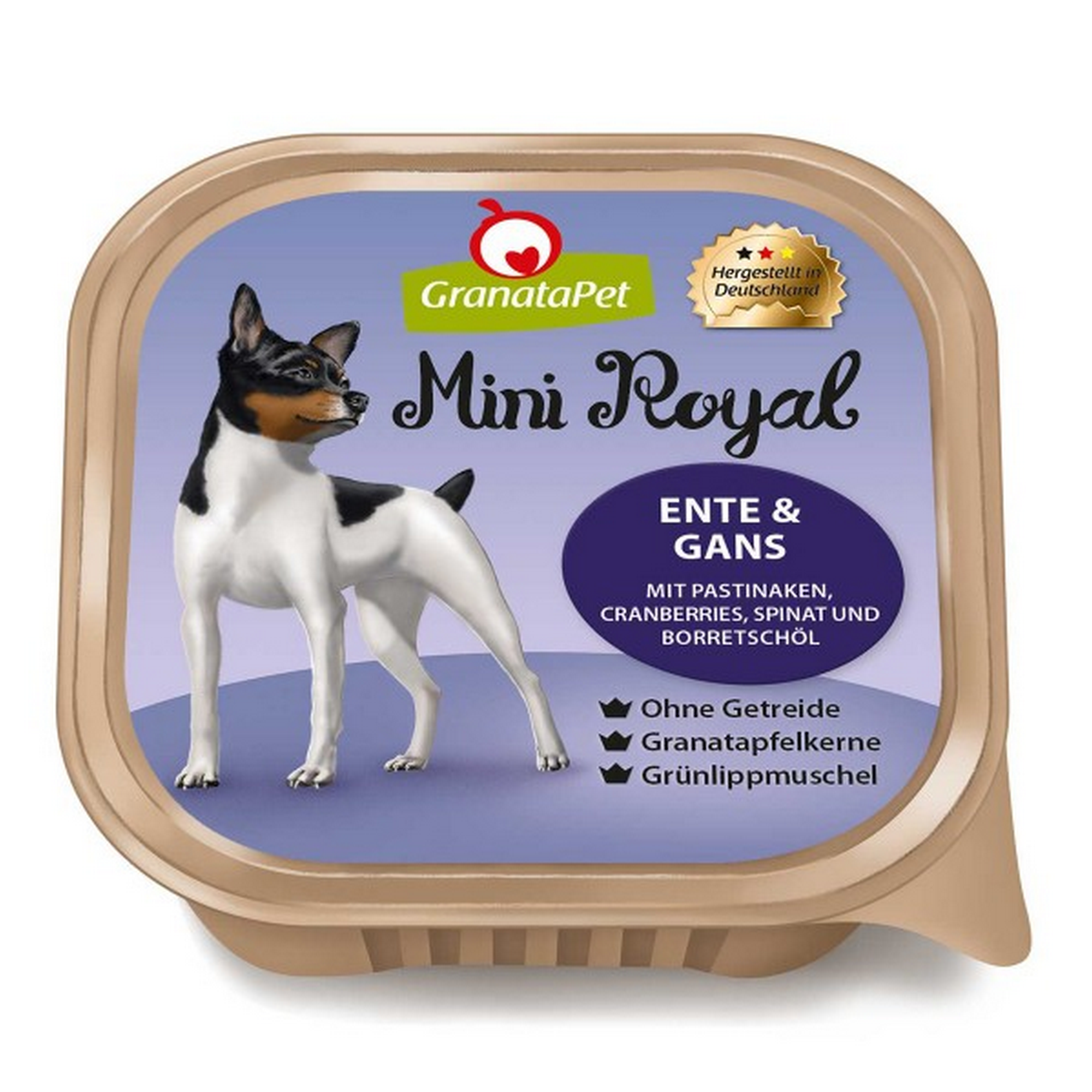 Hundenassfutter 'Mini Royal' Ente und Gans 150 g + product picture