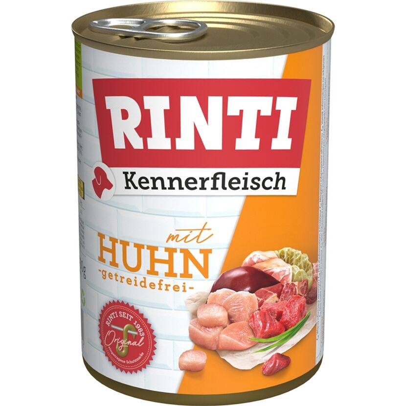 Hundefutter 'Kennerfleisch' mit Huhn gefriergetrocknet 400 g