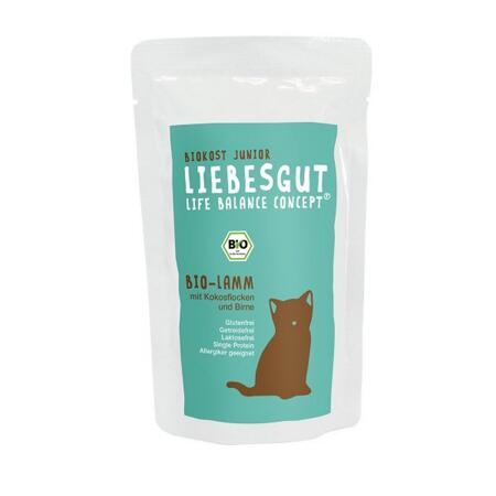 2. Bild von Katzennassfutter 'Biokost Junior' Lamm, Kokos und Birne 100 g