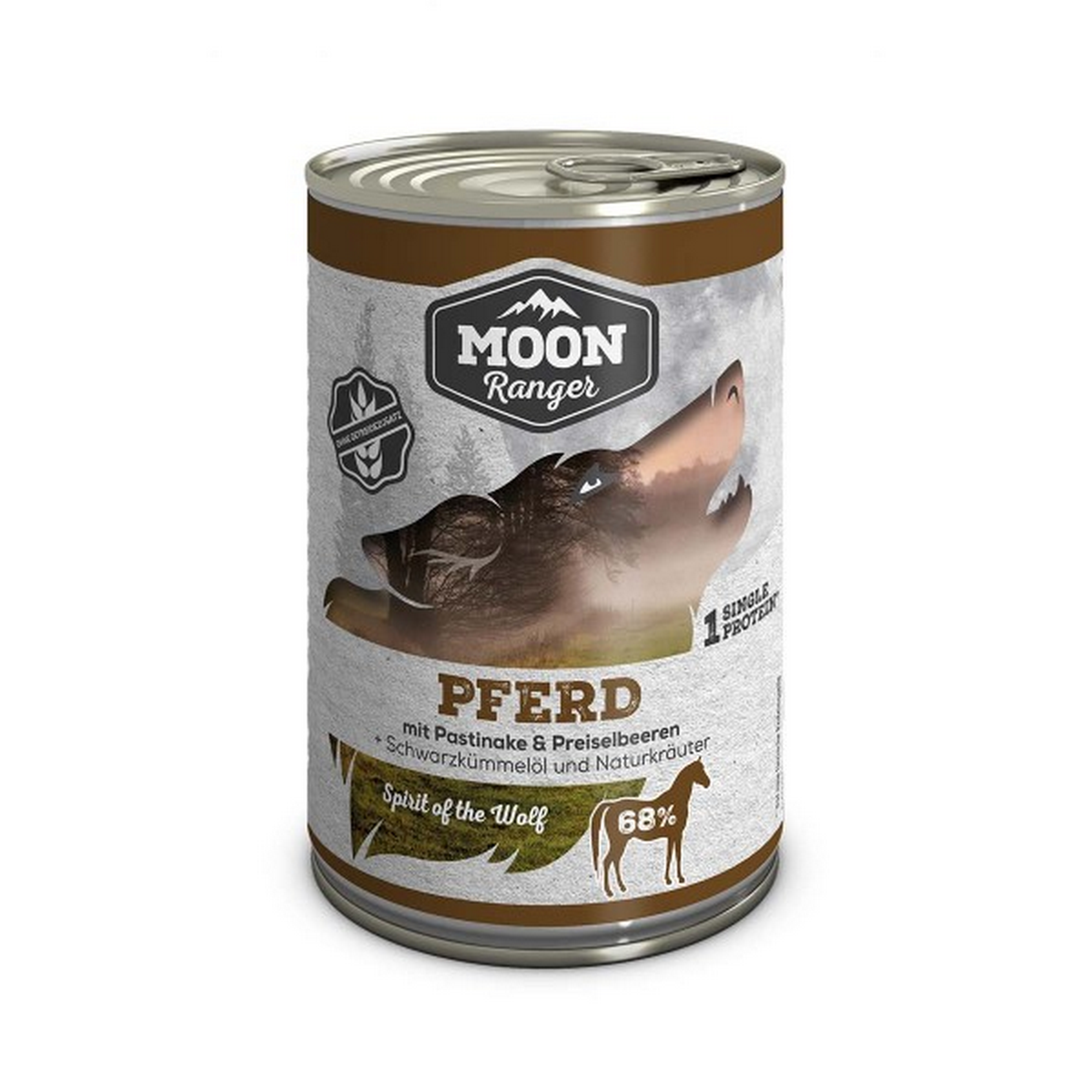 Hundenassfutter Pferd mit Pastinaken und Preiselbeeren 400 g + product picture