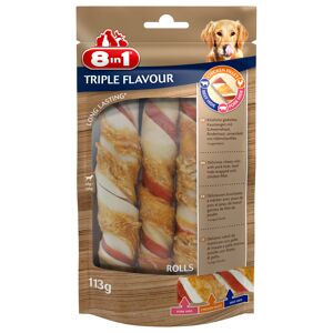 Hundesnack 'Triple Flavour' mit Rind/Schwein/Huhn 3 Stück