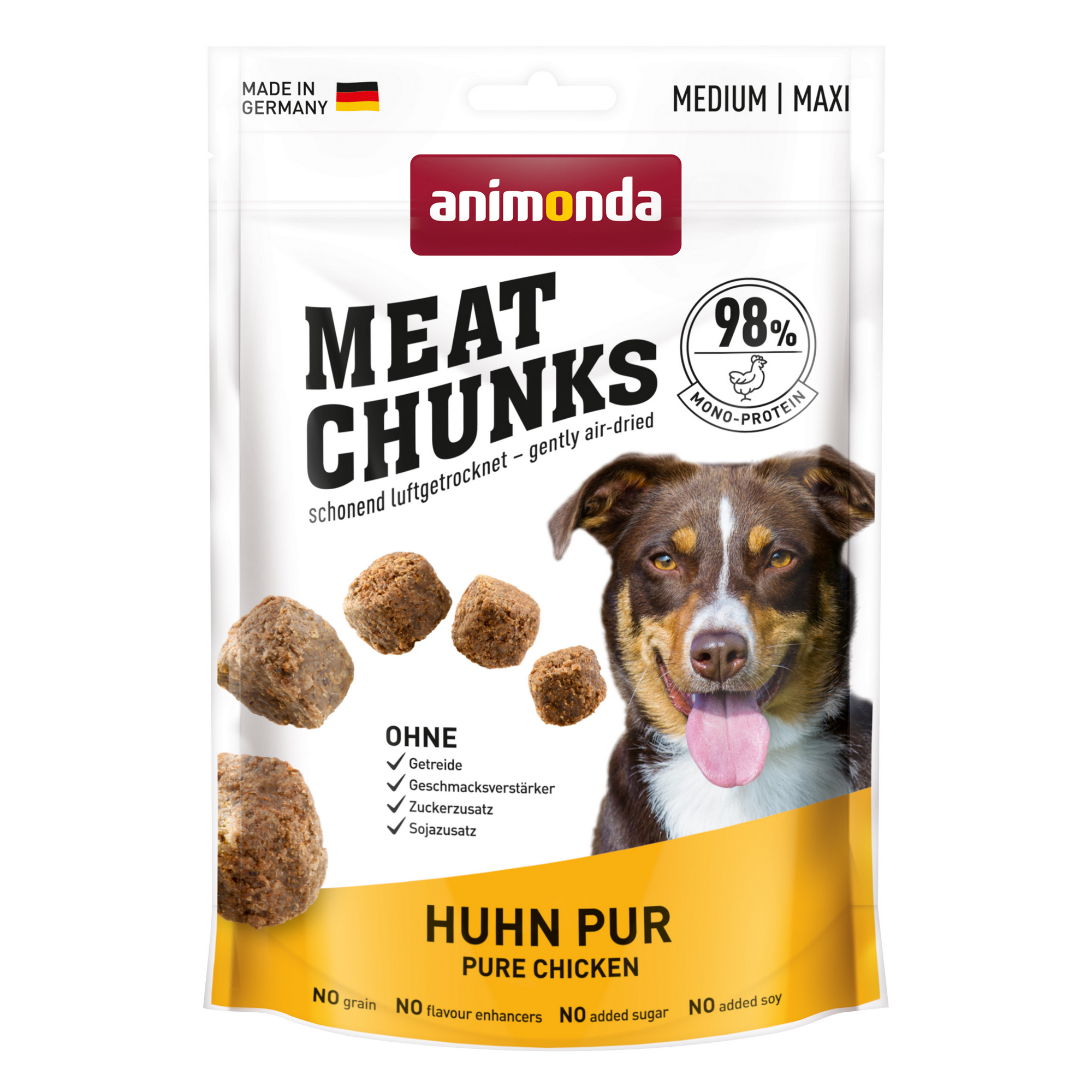Hundefutter 'Meat Chunks' Huhn 80 g