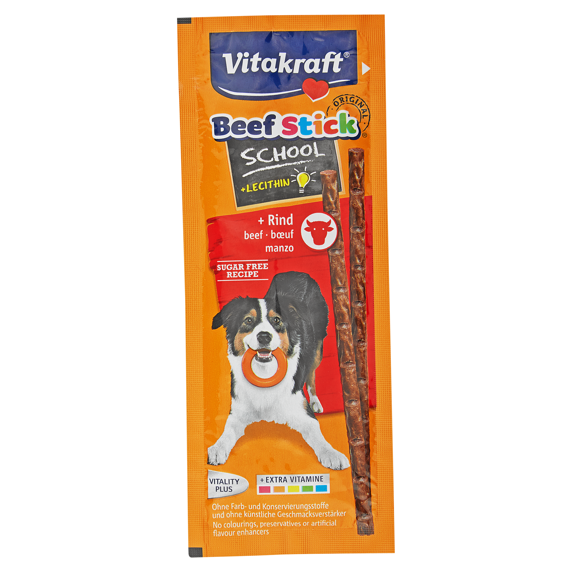 Hundesnack "Beef Stick" School mit Rind 10 Stück + product picture