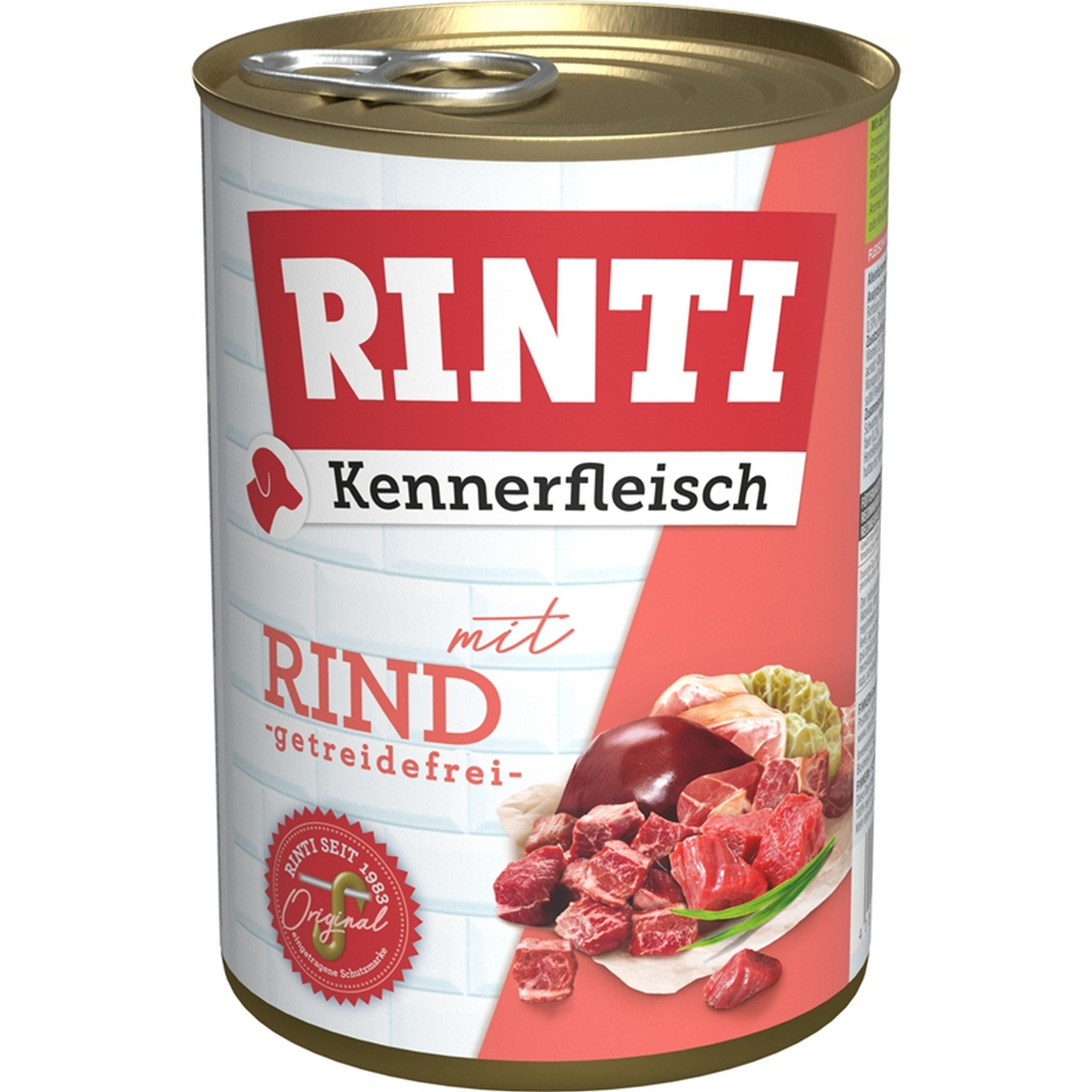 Hundefutter 'Kennerfleisch' mit Rind gefriergetrocknet 400 g