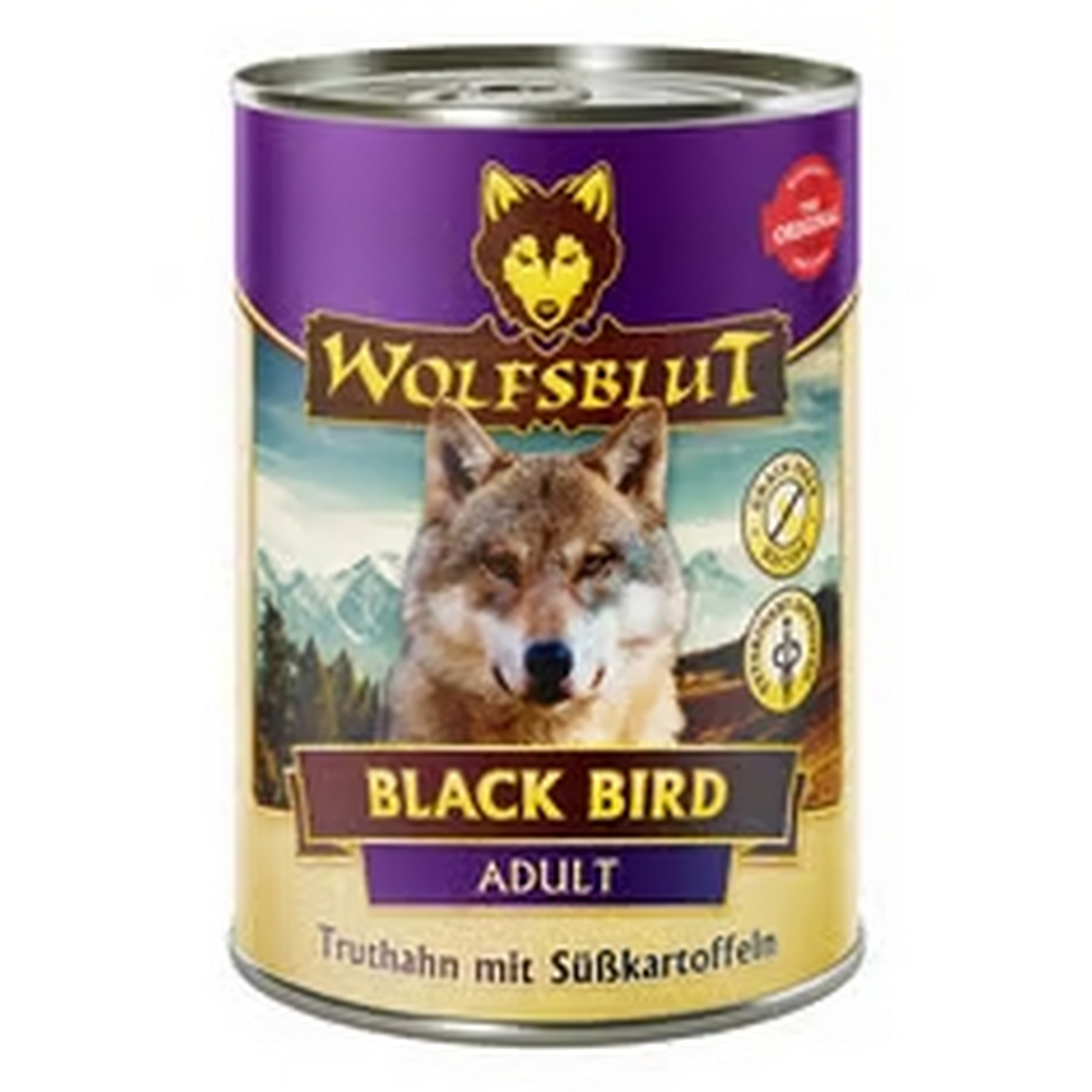 Hundenassfutter 'Black Bird' Adult 395 g