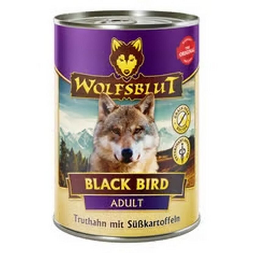 Hundenassfutter 'Black Bird' Adult 395 g