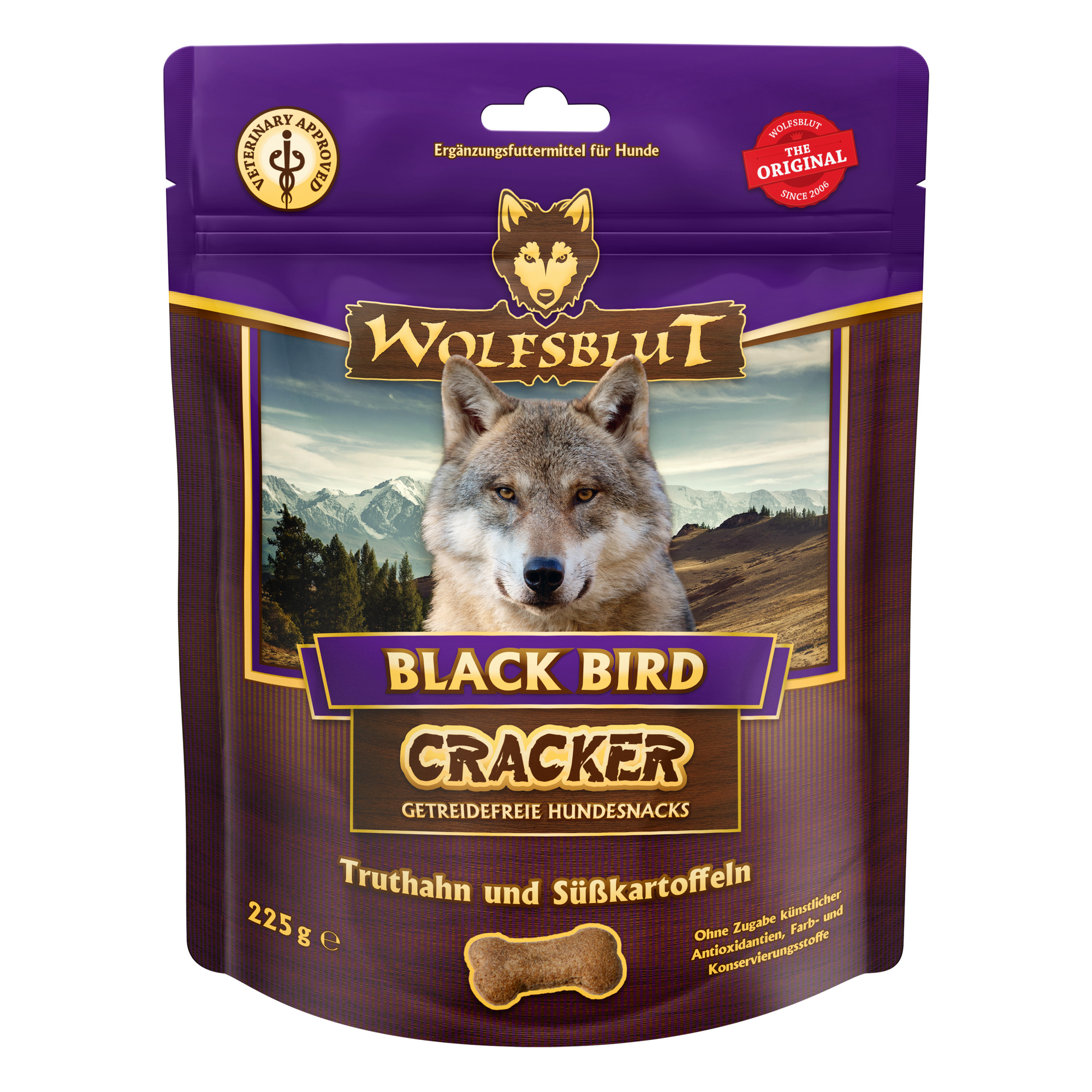 Hundesnack 'Black Bird Cracker' 225 g + product picture