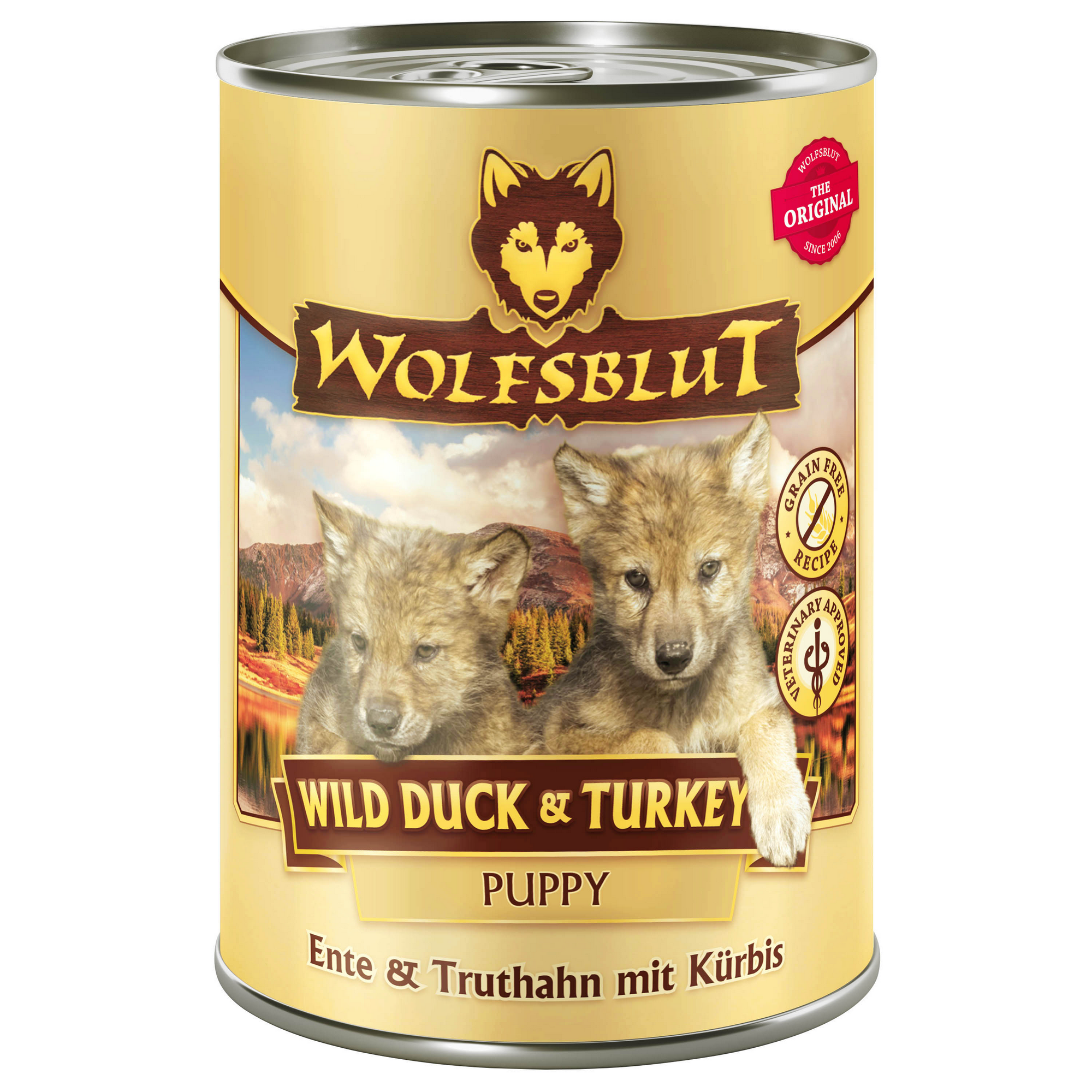 Hundenassfutter 'Wild Duck & Turkey' Puppy 395 g + product picture