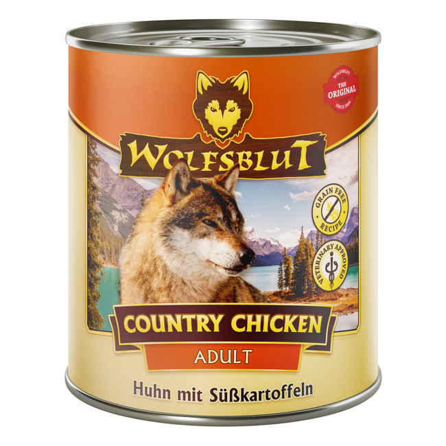 Bild von Hundenassfutter 'Country Chicken' Adult 800 g