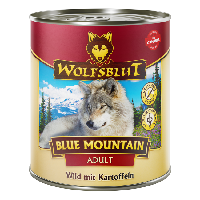 Bild von Hundenassfutter 'Blue Mountain' Adult 800 g