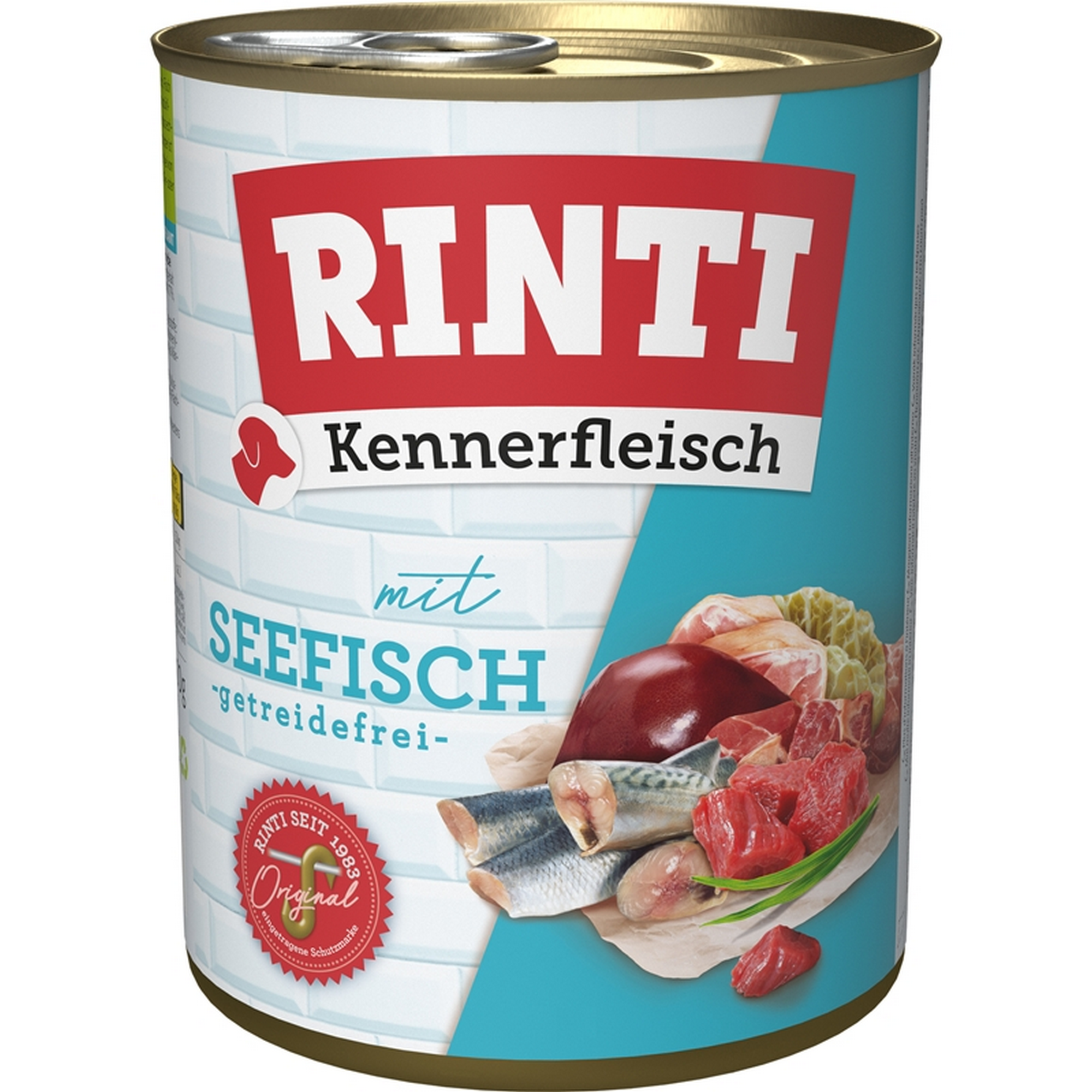 Hundefutter 'Kennerfleisch' mit Seefisch-Lachs 800 g