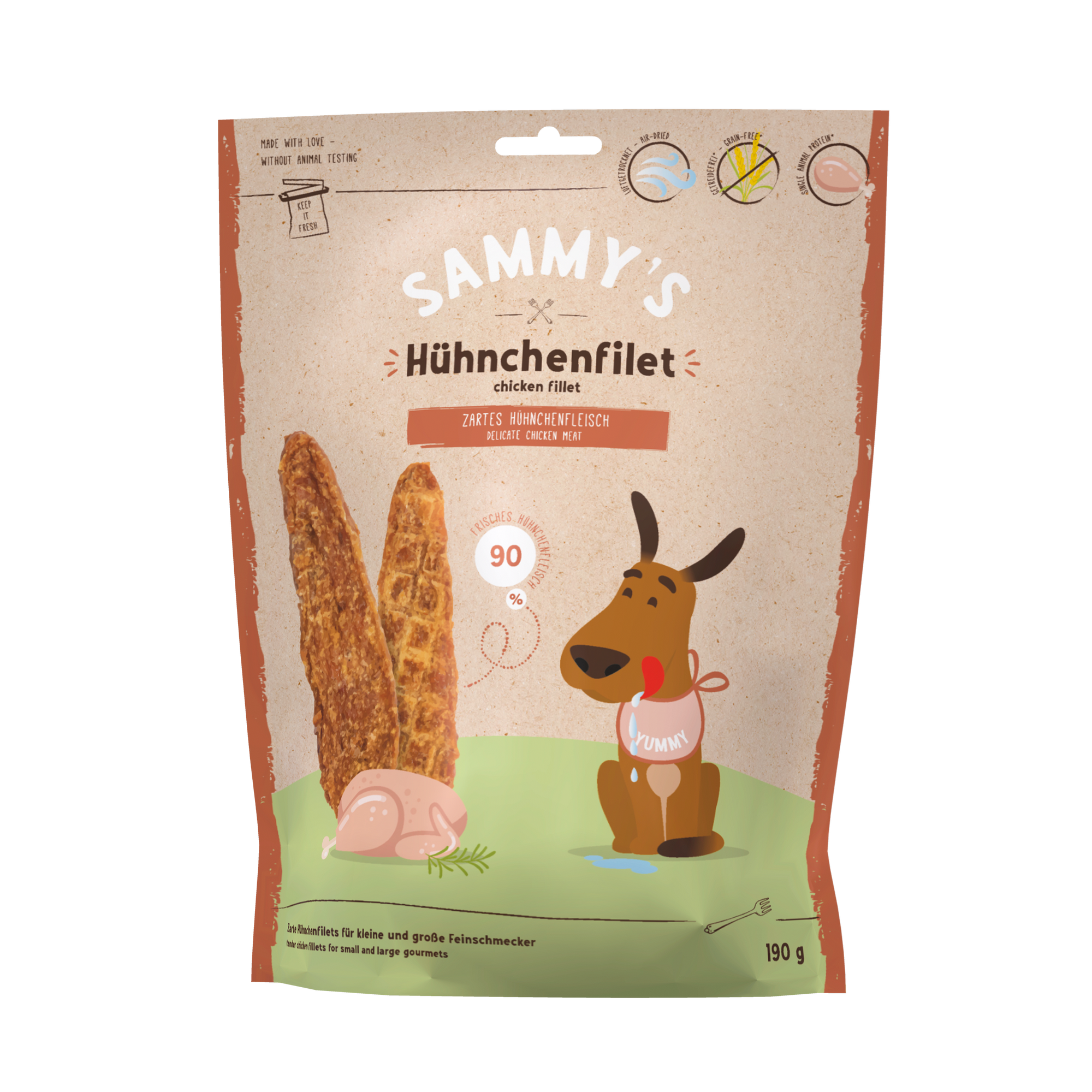 Hundefutter Gourmet Hühnchenfilet 190 g