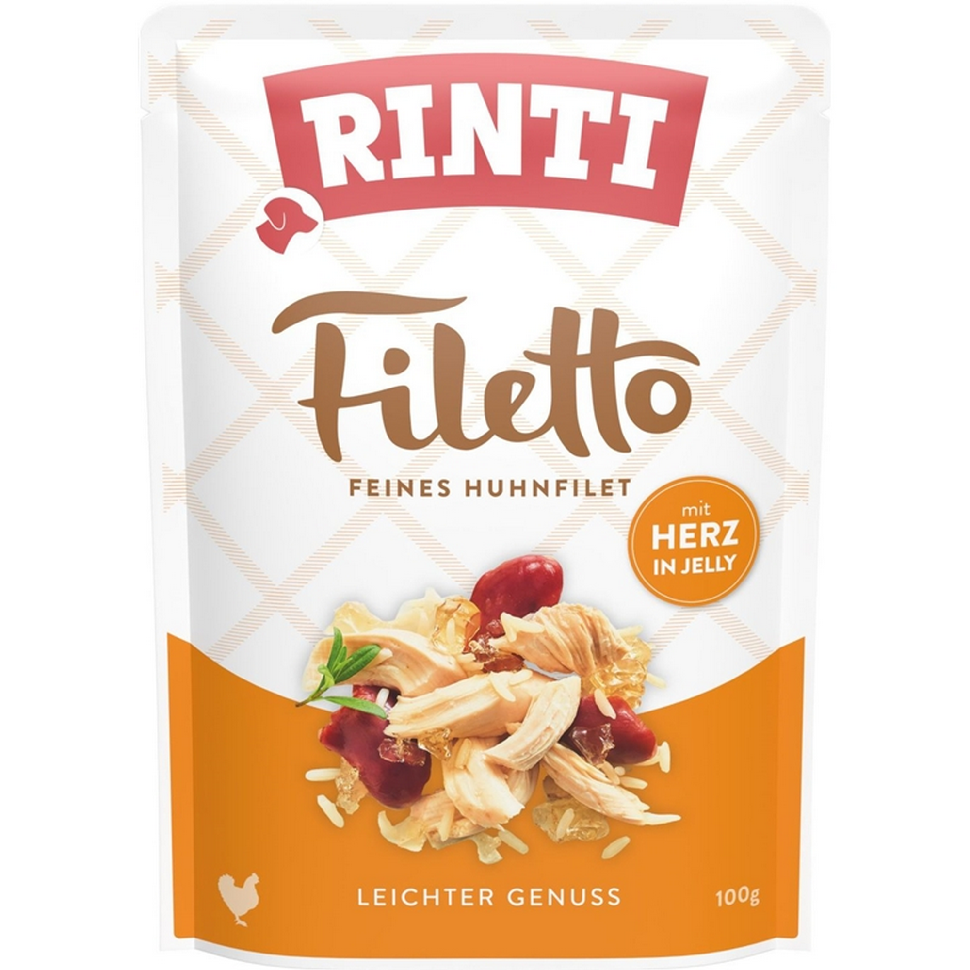 Hundefutter 'Filetto' Huhn Hühnerherzen 100 g