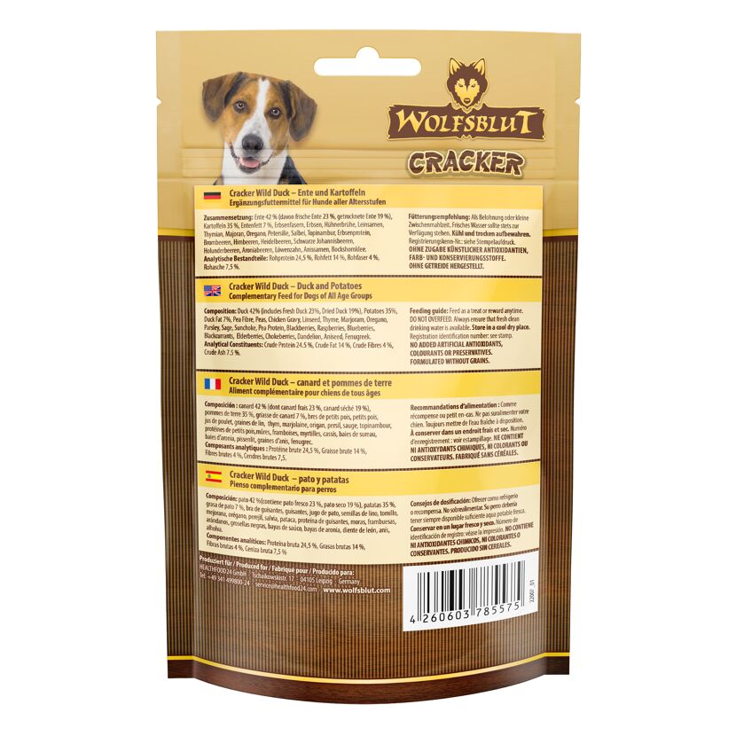 Hundesnack 'Cracker Wild Duck' 70 g