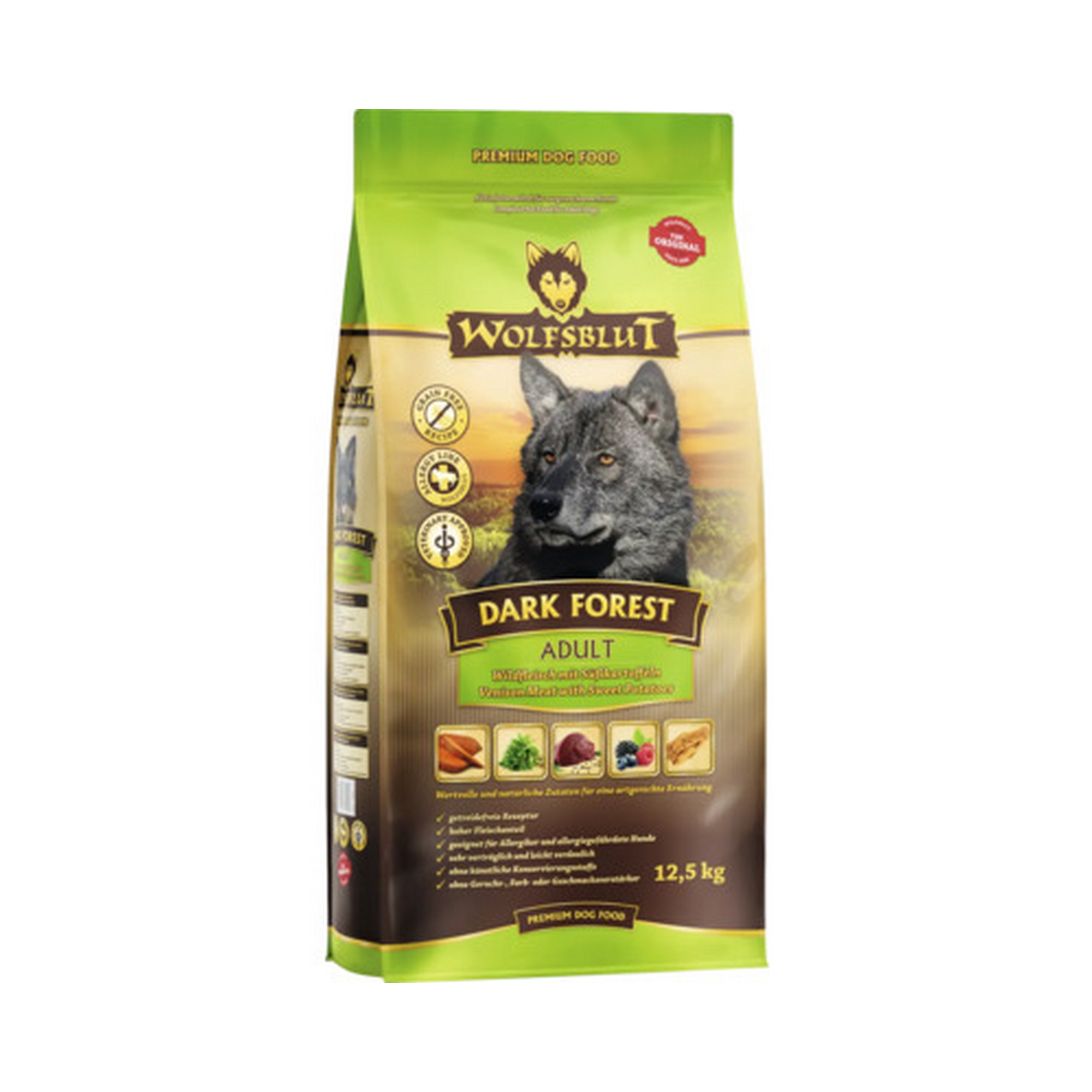 Hundetrockenfutter 'Dark Forest' Adult Wild 12,5 kg