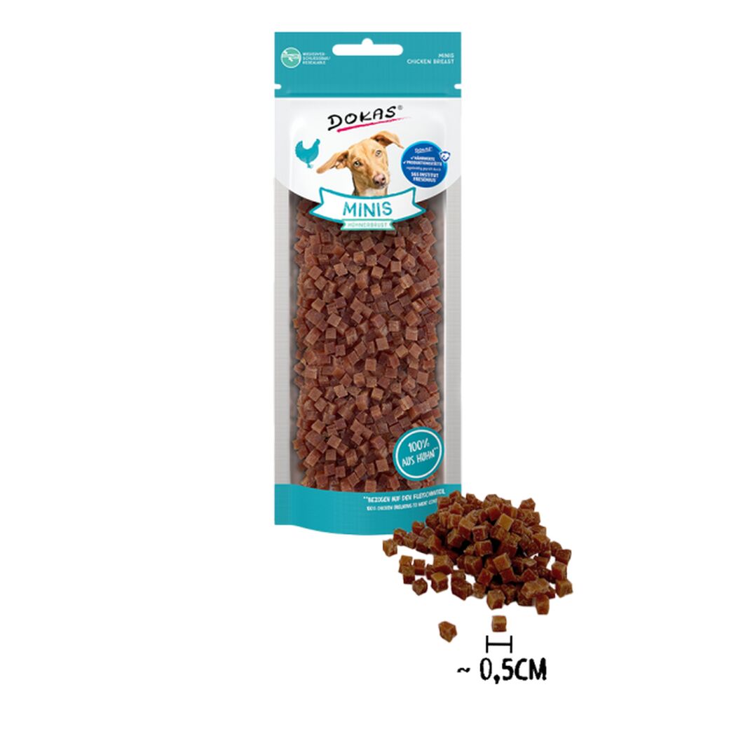 Dog Snack Minis Hühnerbrust 70 g