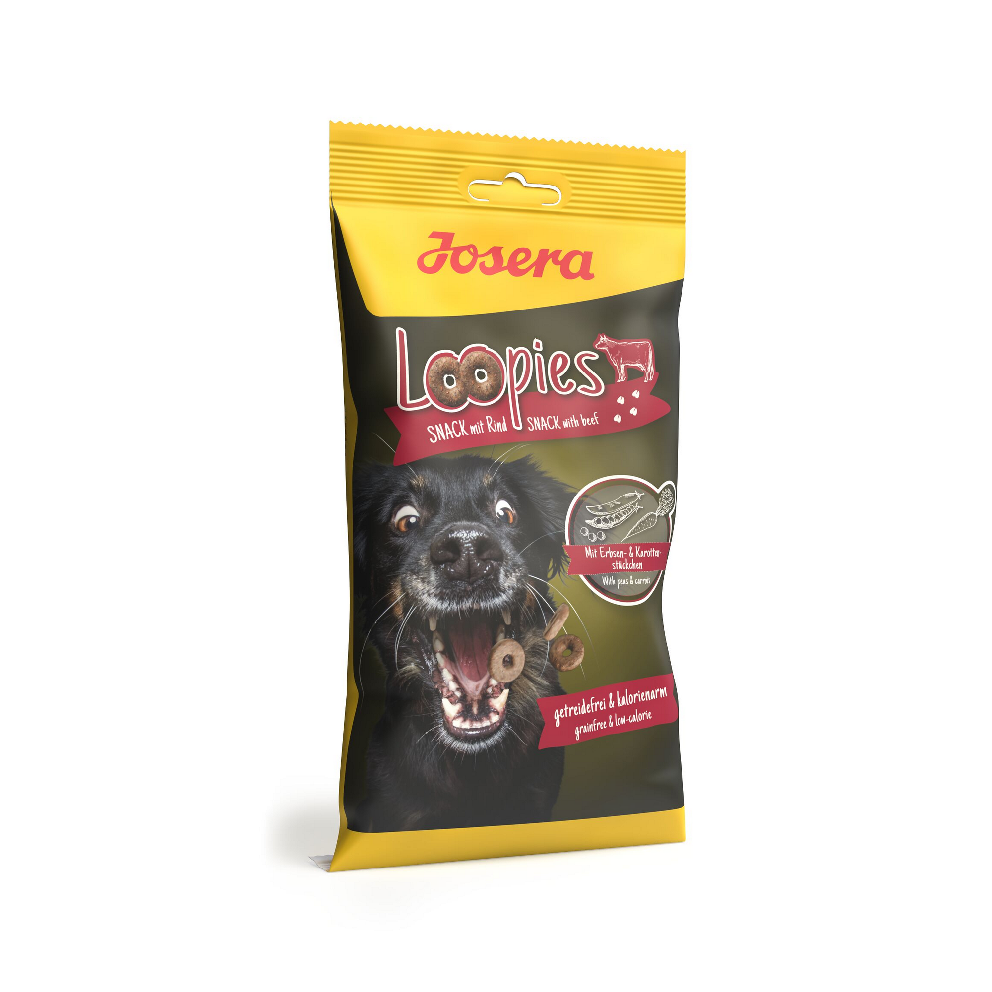Hundefutter Loopies Rind 150 g