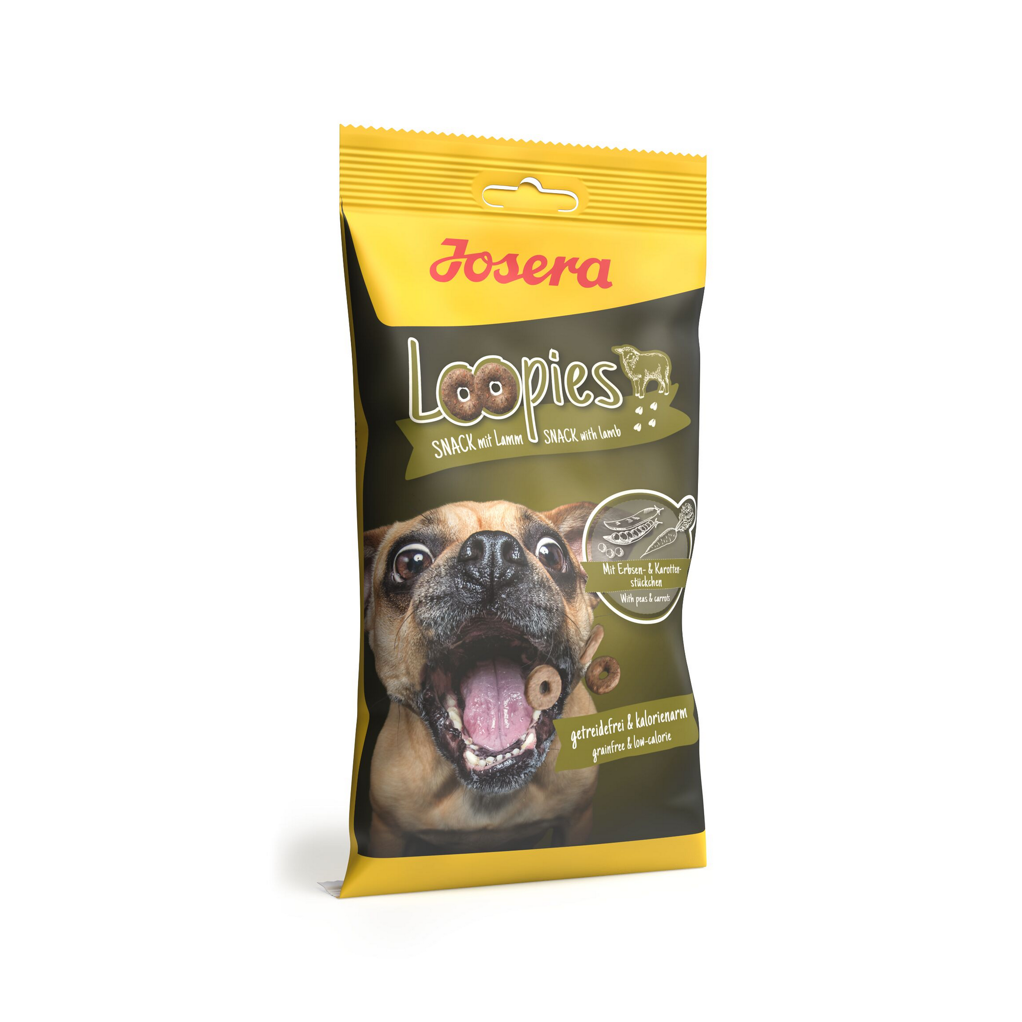 Hundefutter Loopies Lamm 150 g