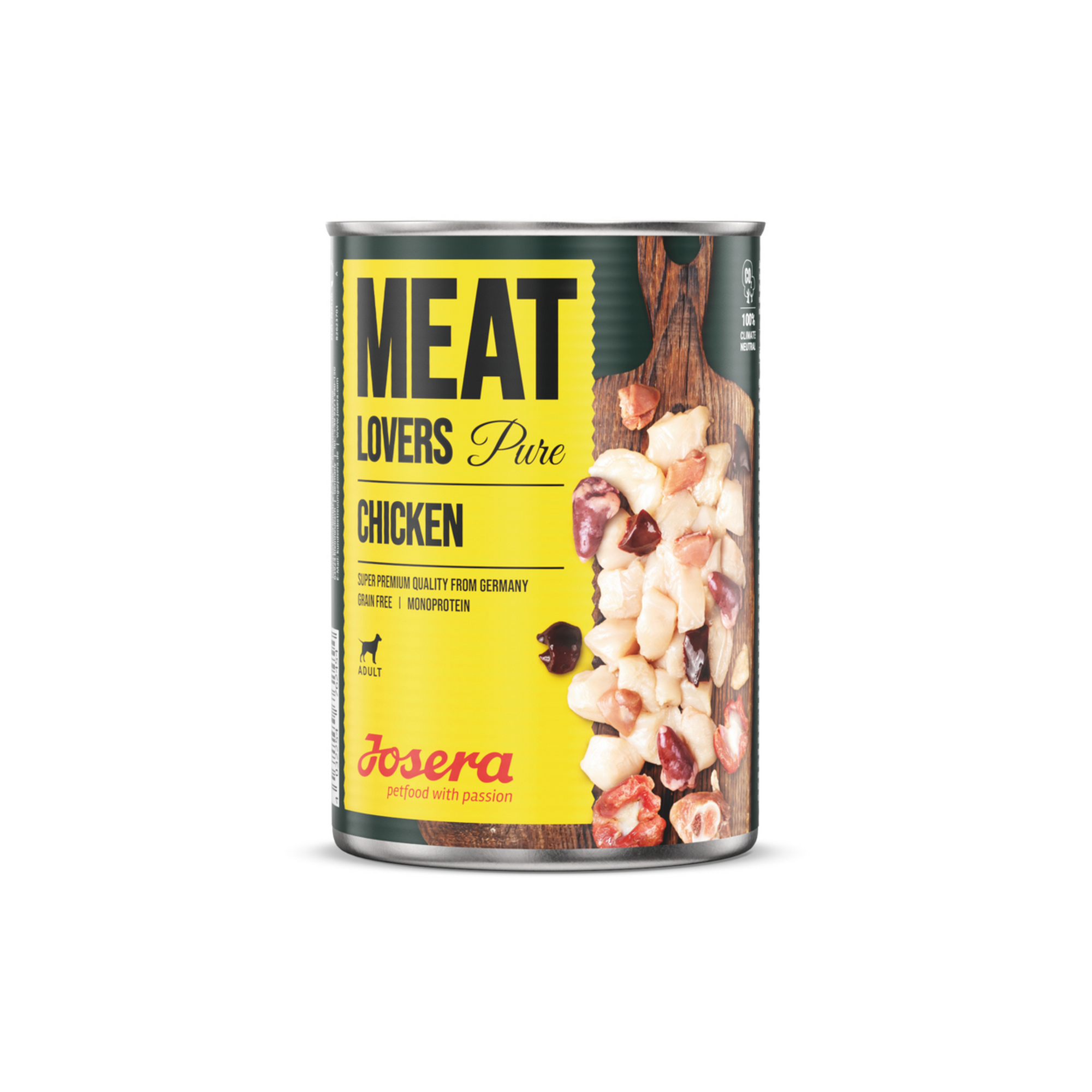 Hundefutter 'Meat Lovers' Pure Hühnchen 800 g