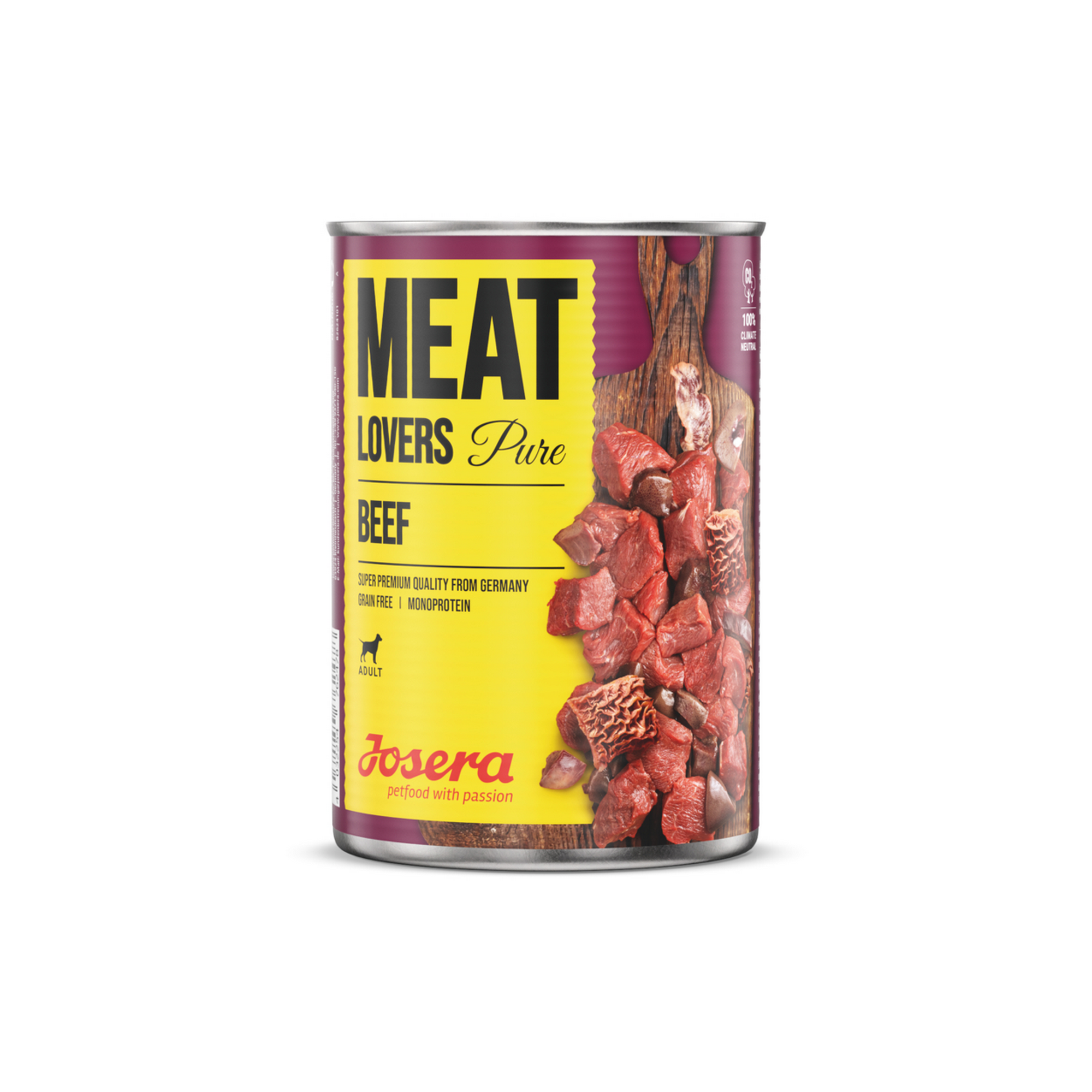 Hundefutter 'Meat Lovers' Pure Rind 800 g