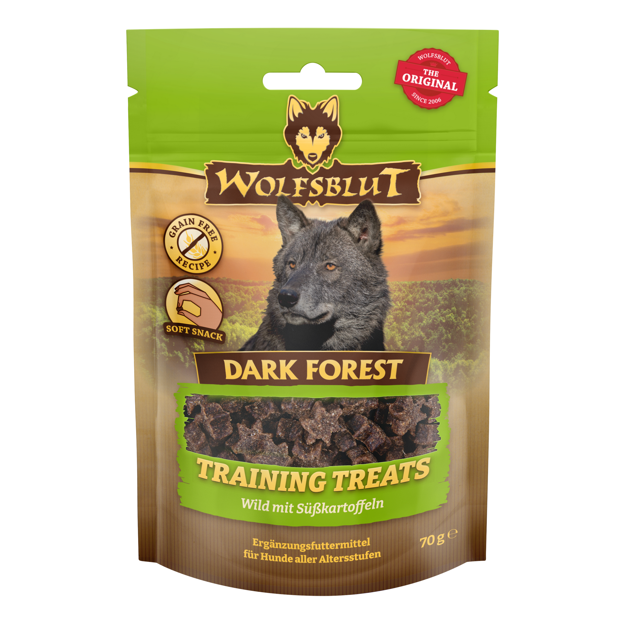 Hundesnack 'Training Treats Dark Forest' 70 g
