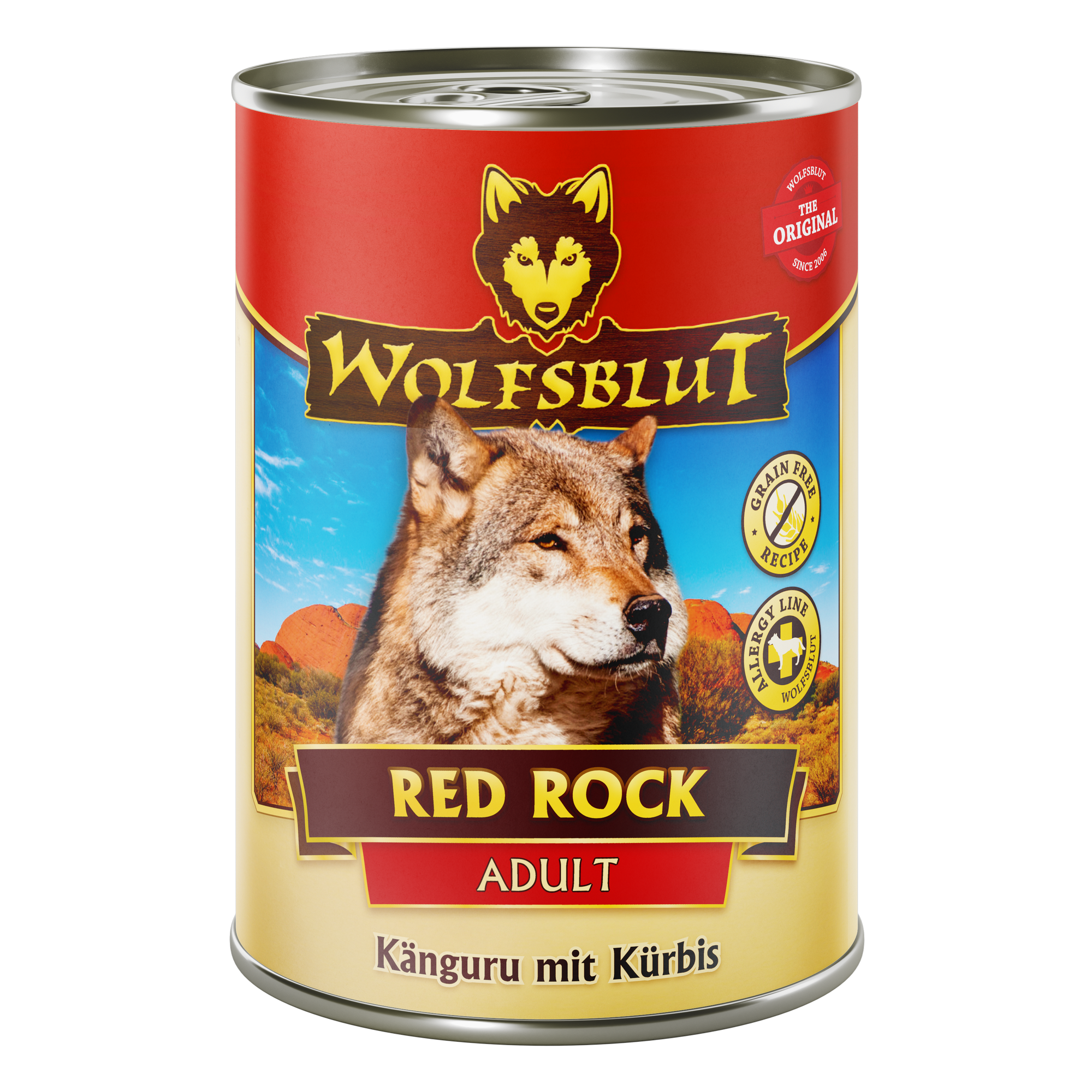 Hundenassfutter 'Red Rock' Adult 395 g