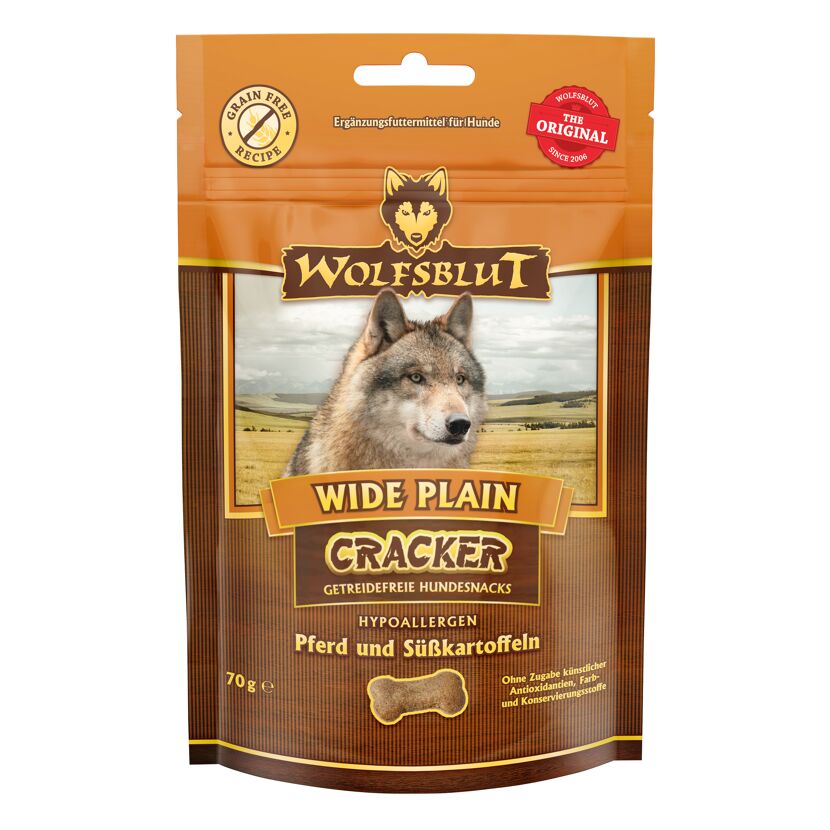 Hundesnack 'Cracker Wide Plain' 70 g