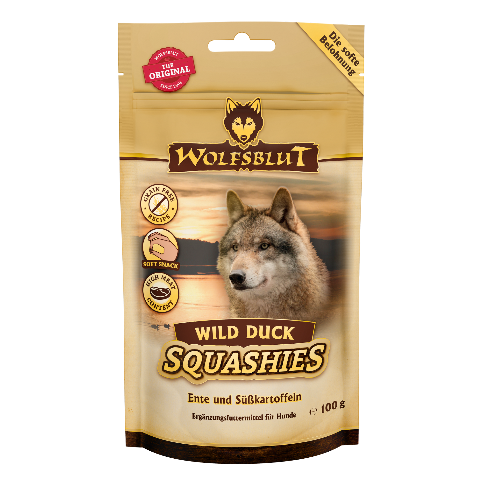 Hundesnack 'Squashies Wild Duck' Adult 100 g