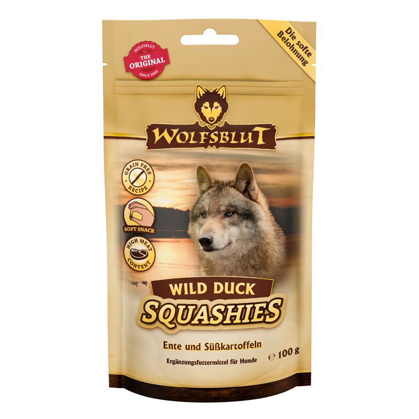 Hundesnack 'Squashies Wild Duck' Adult 100 g