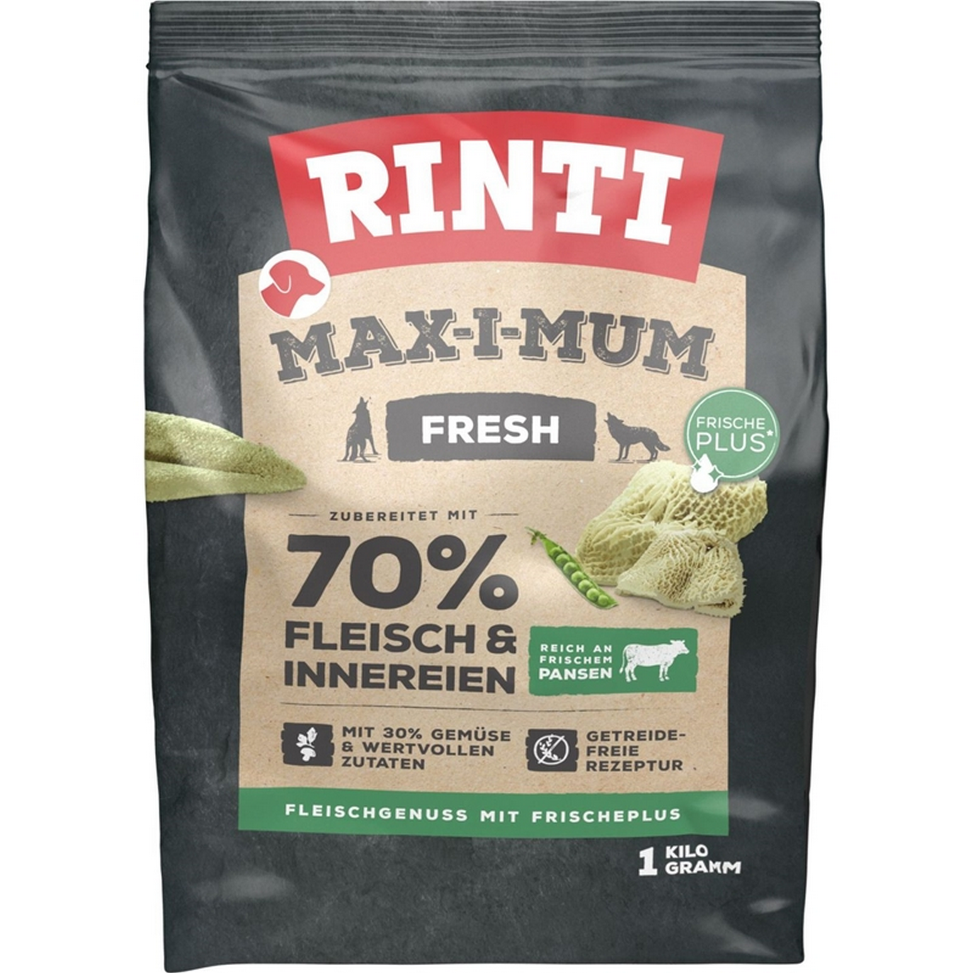 Hundefutter 'Max-i-mum' Pansen 1 kg