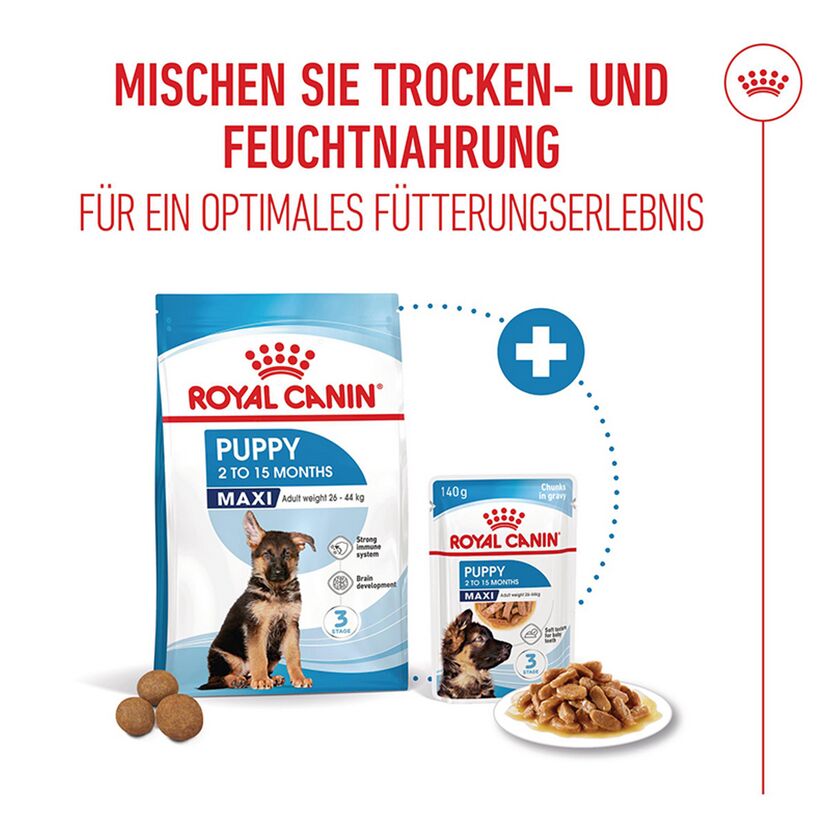 Hundetrockenfutter 'Maxi Puppy' 4 kg