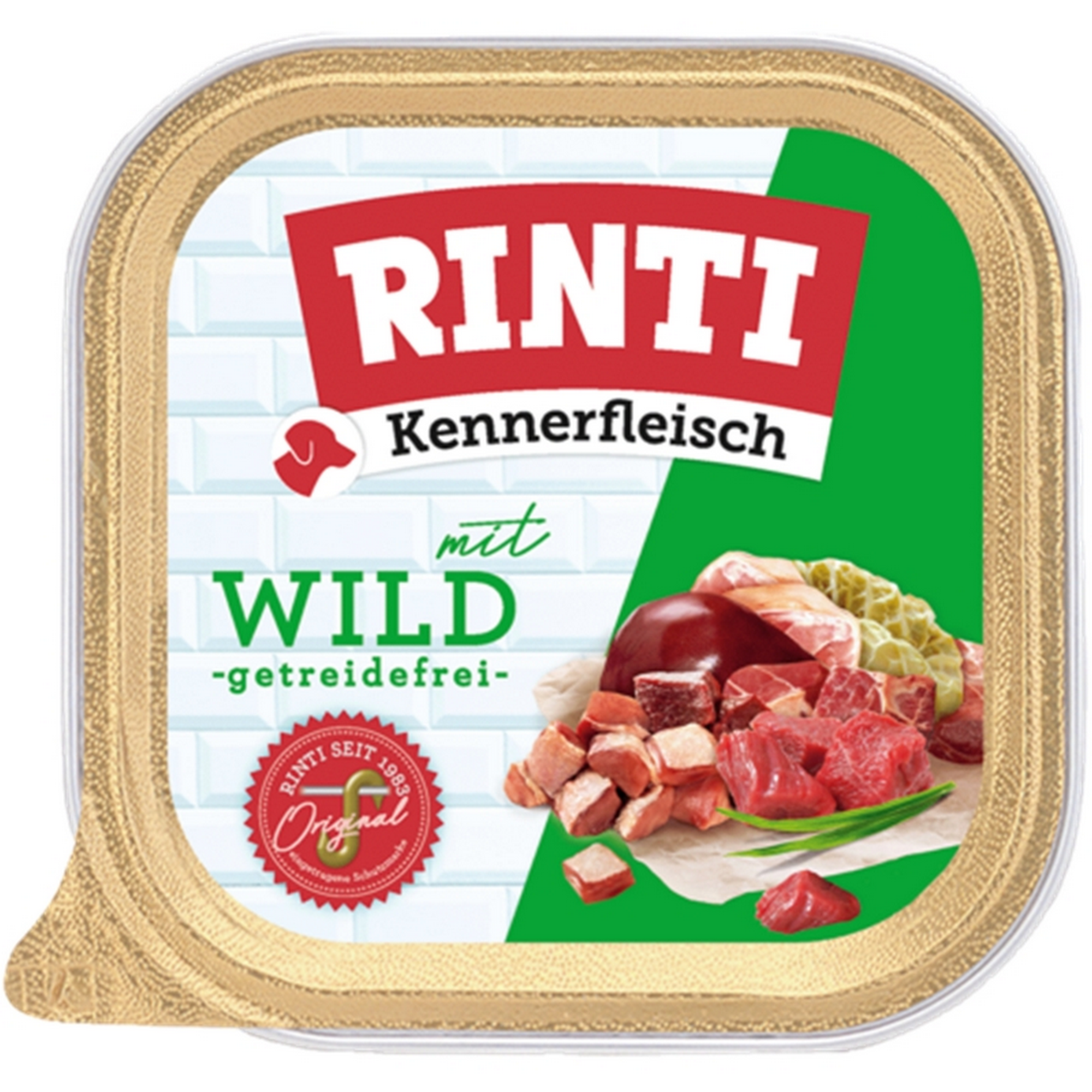 Hundefutter 'Kennerfleisch' mit Wild, gefriergetrocknet 300 g