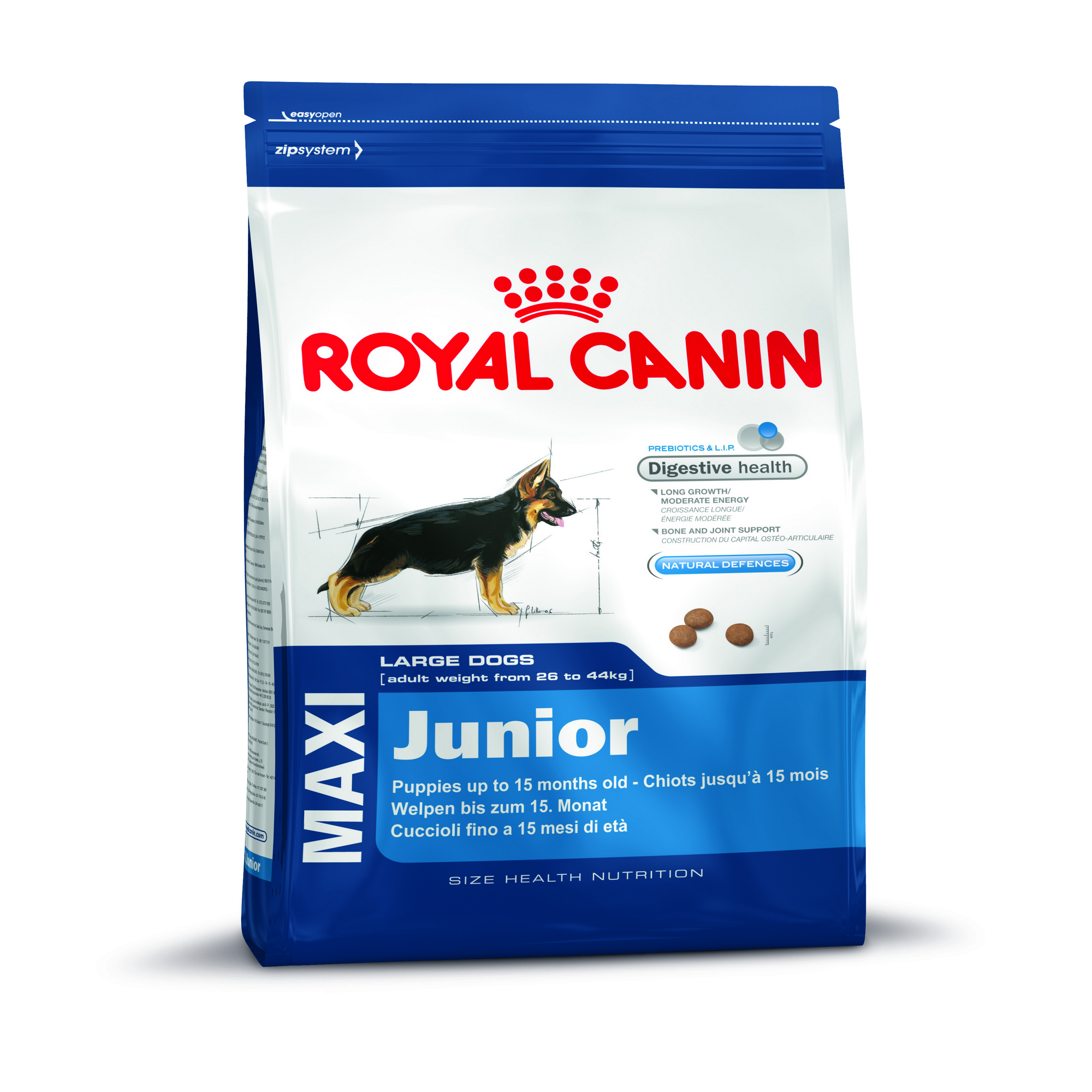 Royal Canin MAXI Junior 15 Kg + product picture