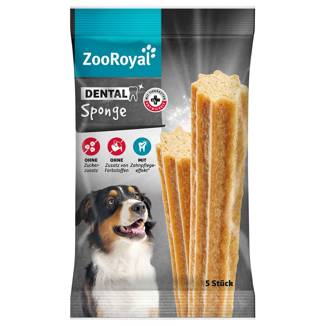 Hundesnack 'Dental Sponge' 5 Stück