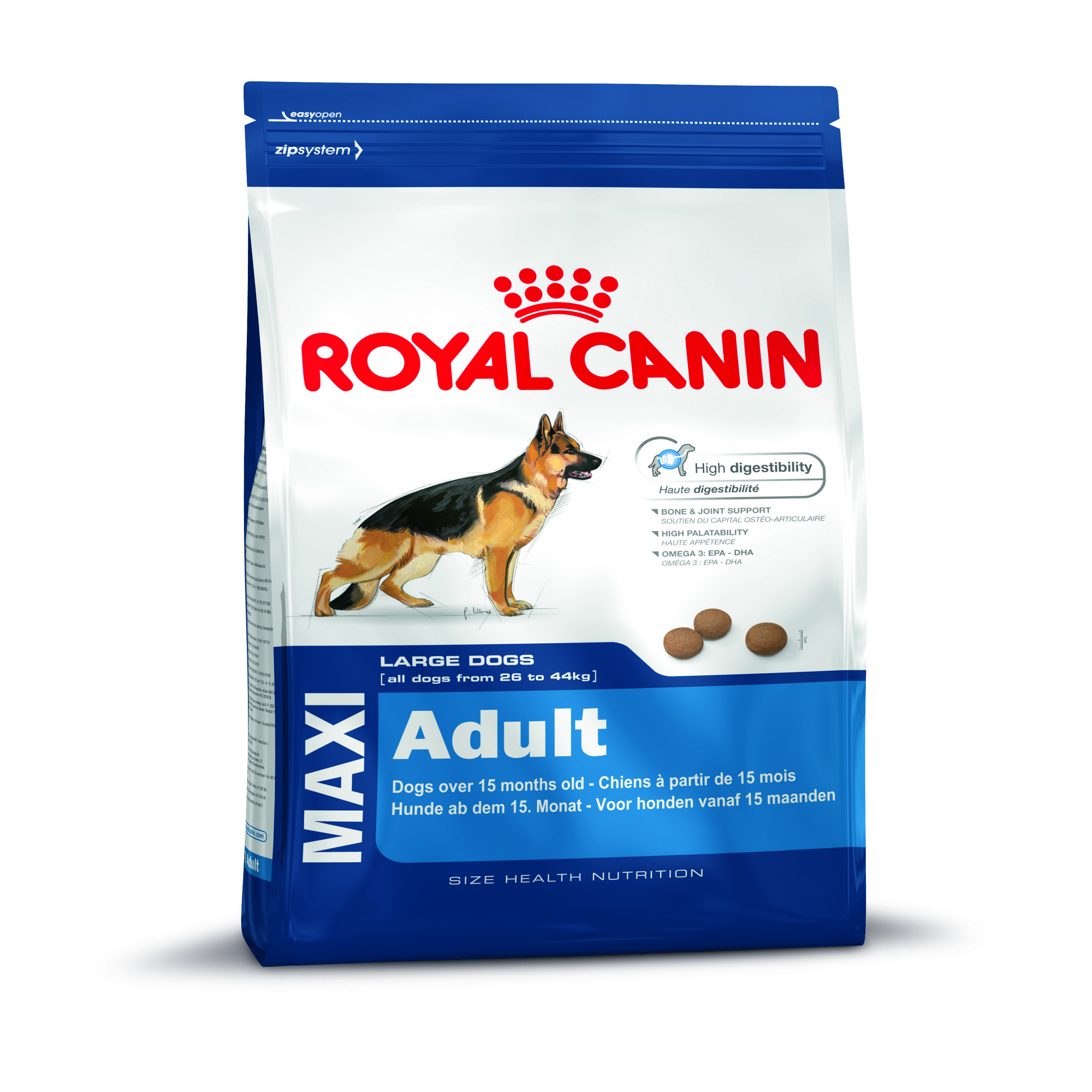Royal Canin MAXI Adult 15 kg + product picture